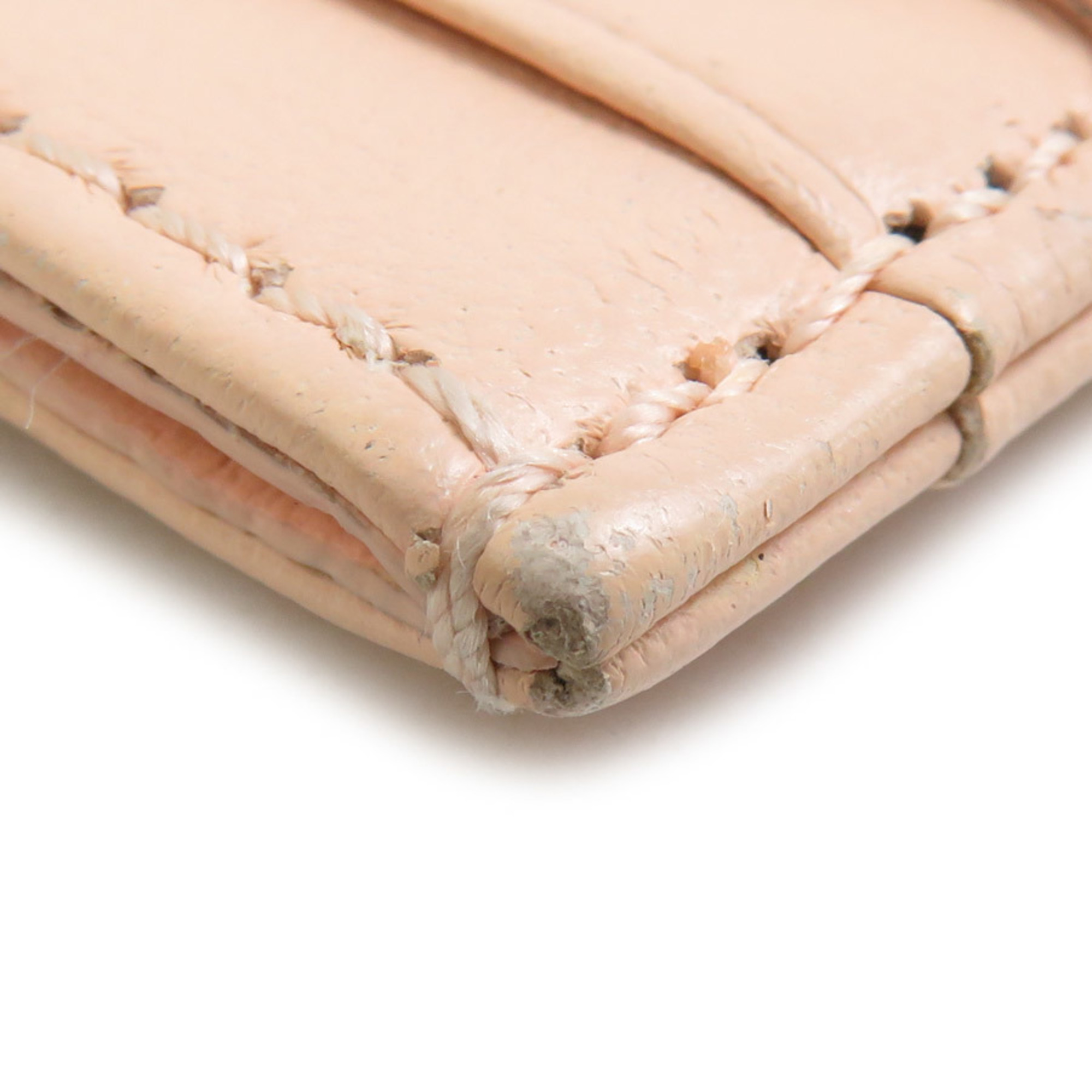 Burberry Women's Leather Card Case in Light Coral Orange (h31527a)