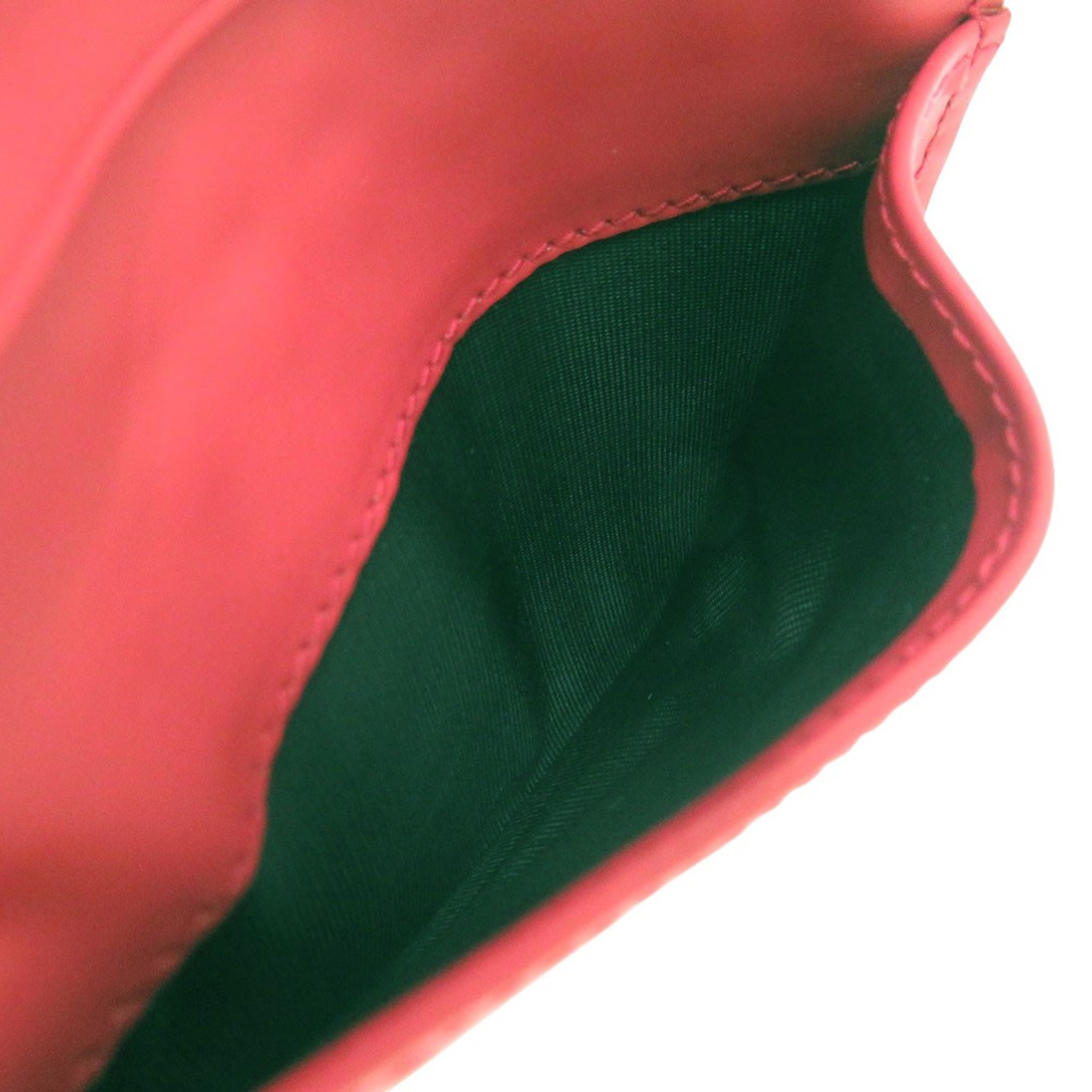 Balenciaga Grid Leather Card Case 214715 Red 2090