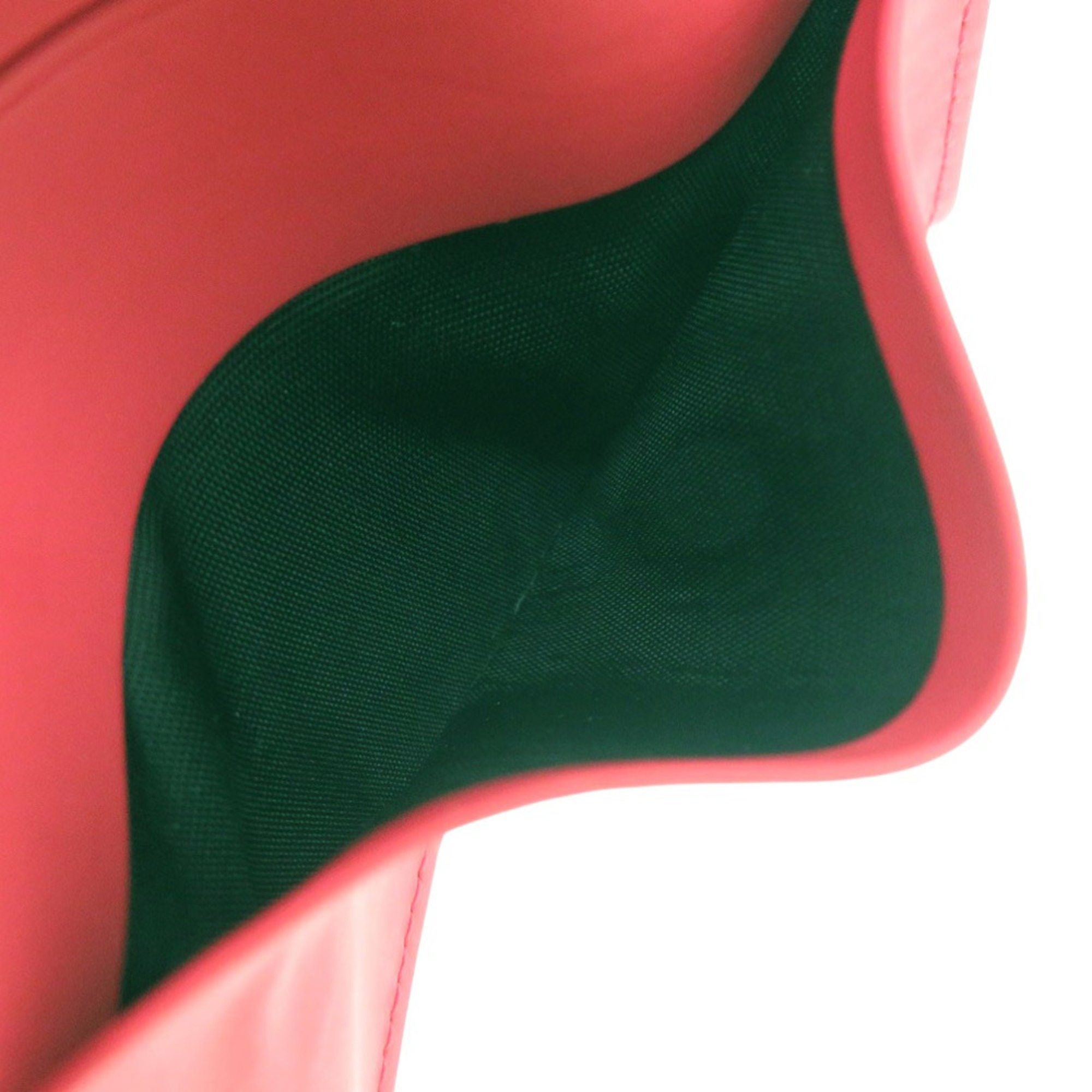 Balenciaga Grid Leather Card Case 214715 Red 2090