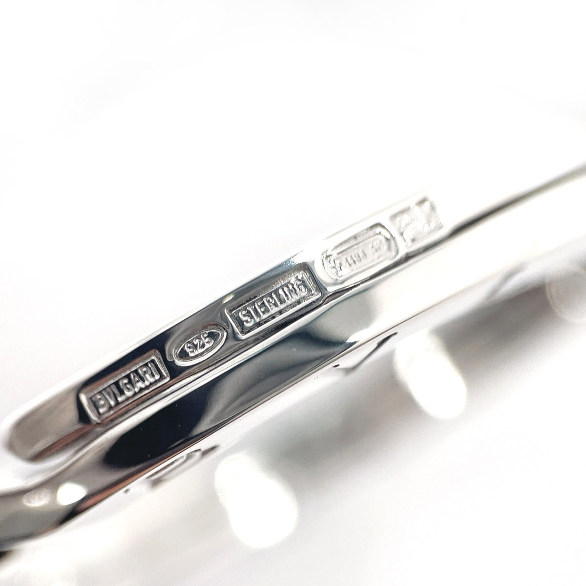 BVLGARI Bvlgari Key Ring Keychain Silver 925 Unisex