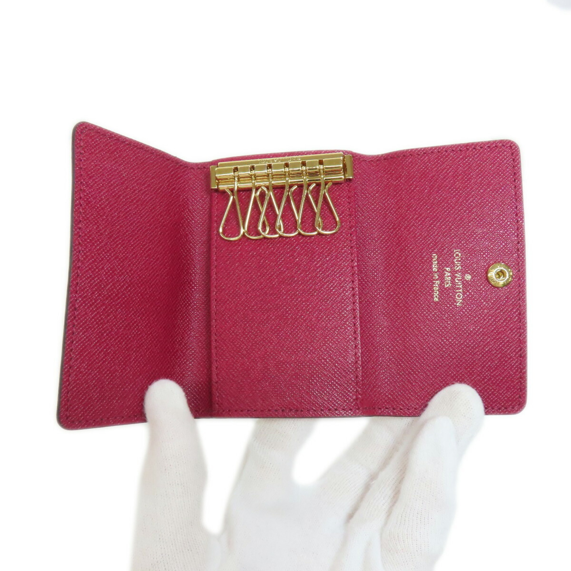 Louis Vuitton M60701 Multicle 6 Key Case Monogram Canvas Women's LOUIS VUITTON