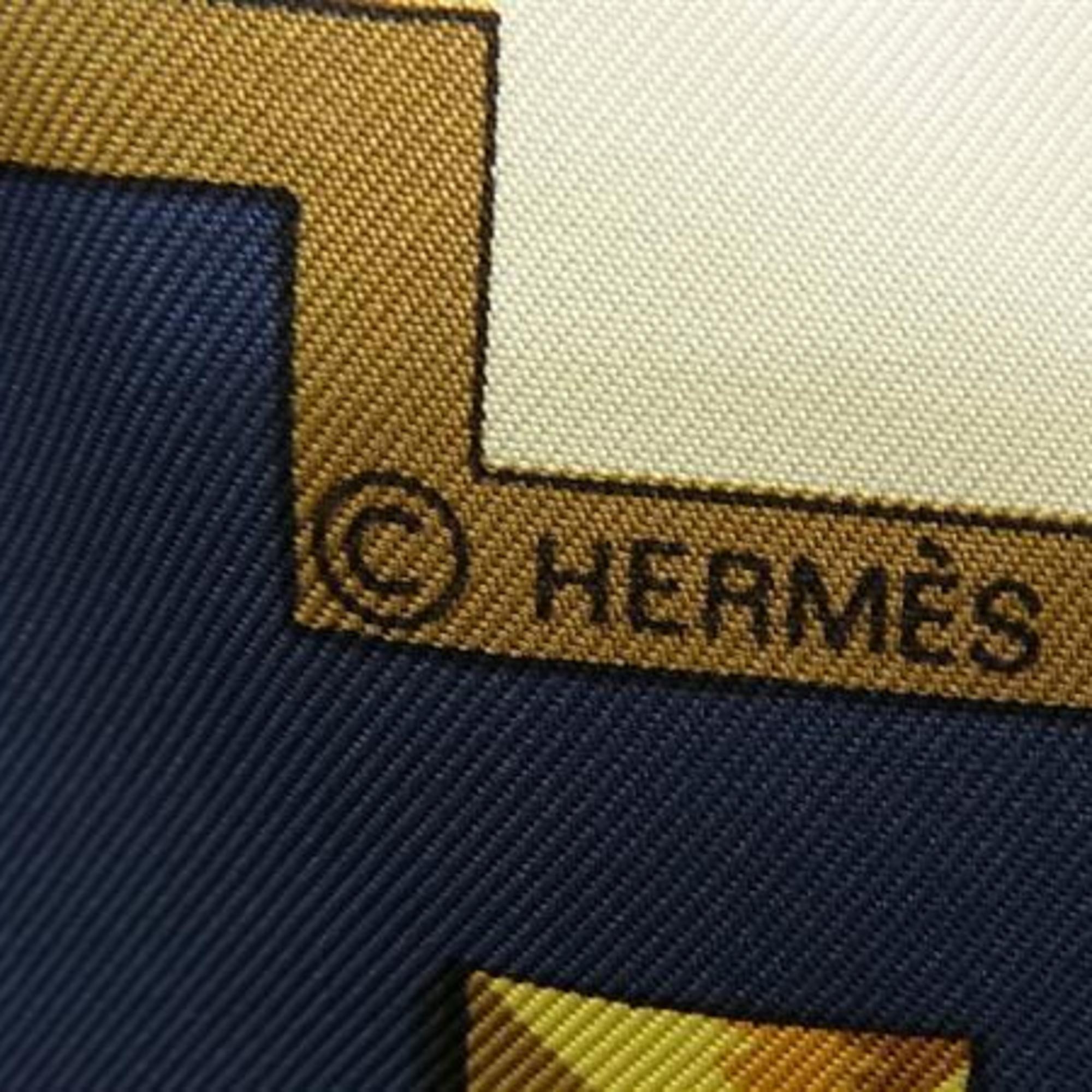 HERMES Carré 90 LES CLES Key Pattern Scarf - Multicolor, 100% Silk, Large, Women's