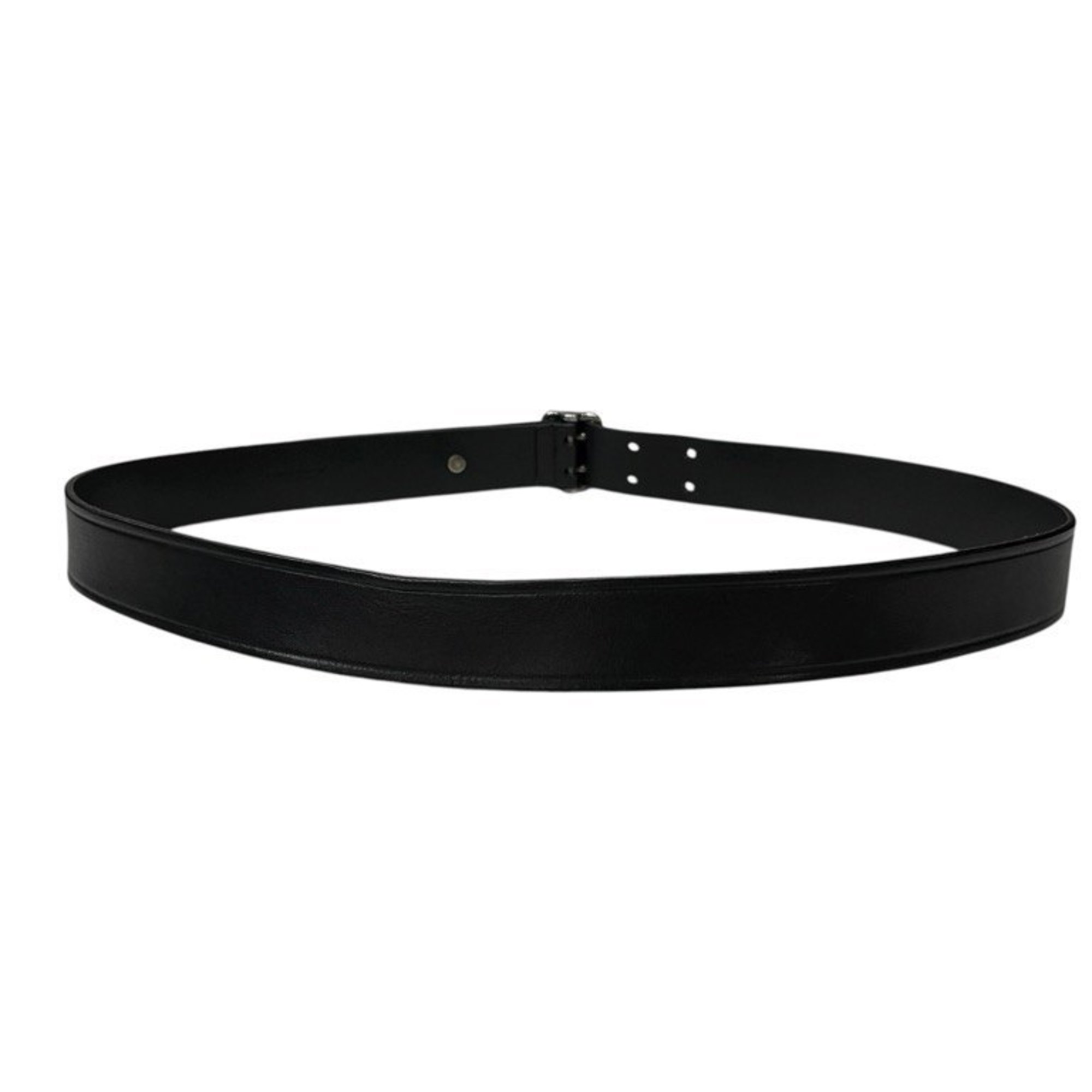 Yves Saint Laurent SAINT LAURENT PARIS double pin leather belt SLP YSL Saint Laurent Paris men's women's unisex