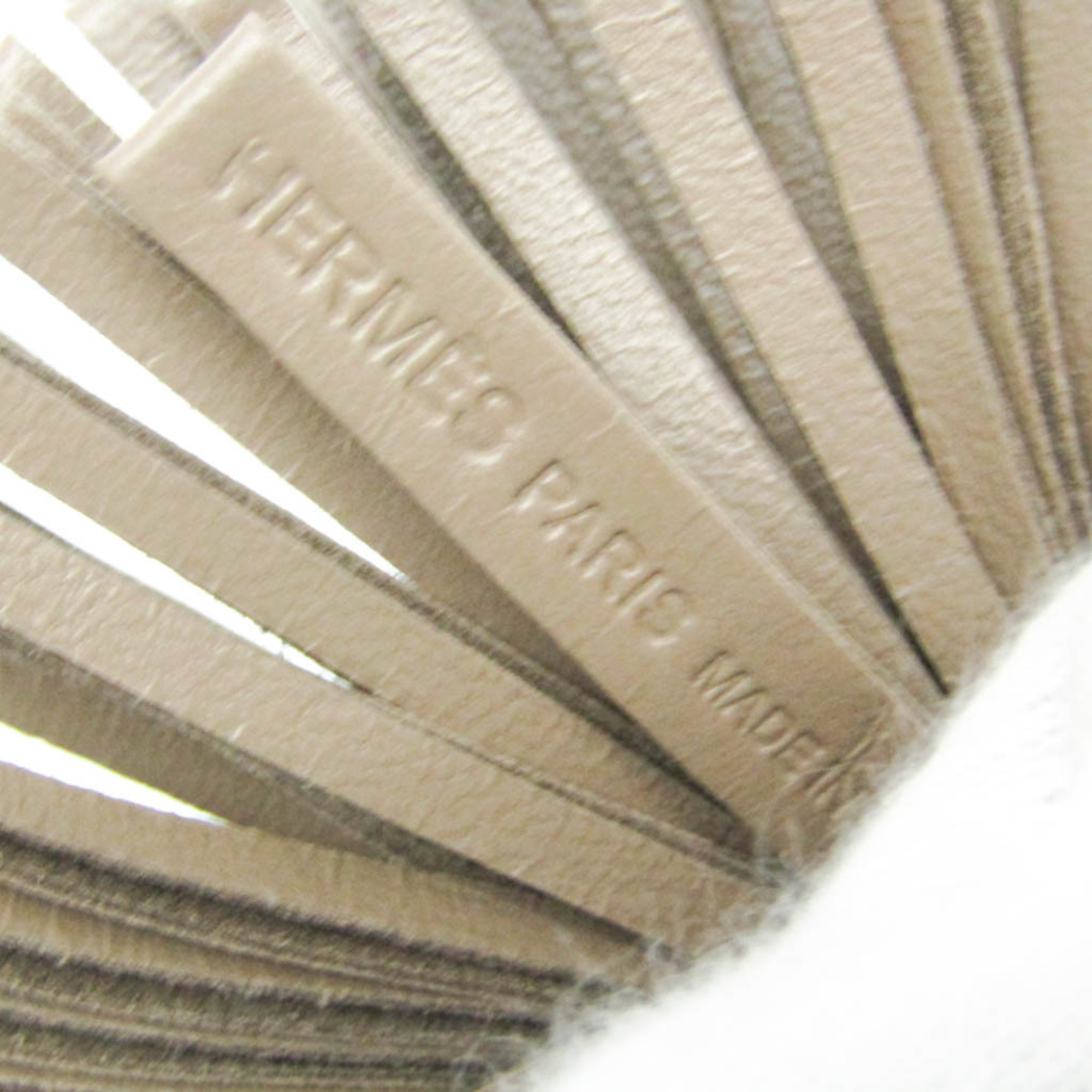 Hermes Carmen Keyring (Beige)