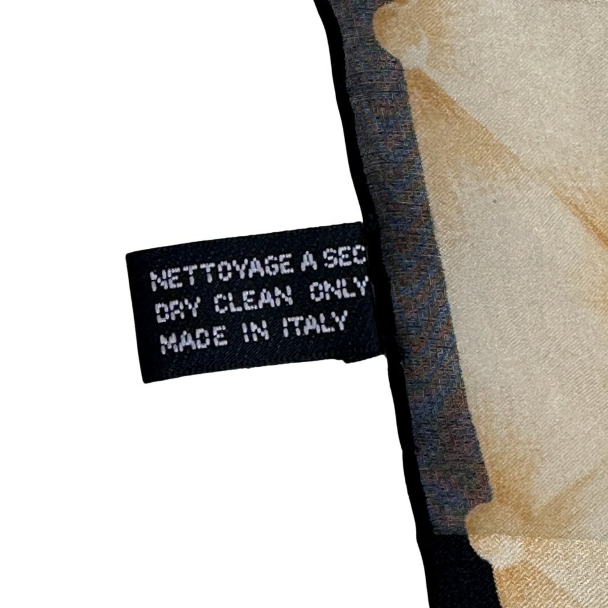 Christian Dior Scarf Muffler Black Yellow White Silk Women's Hachi Mikunigaoka Store IT9OEMIIUYN8 RM2249R