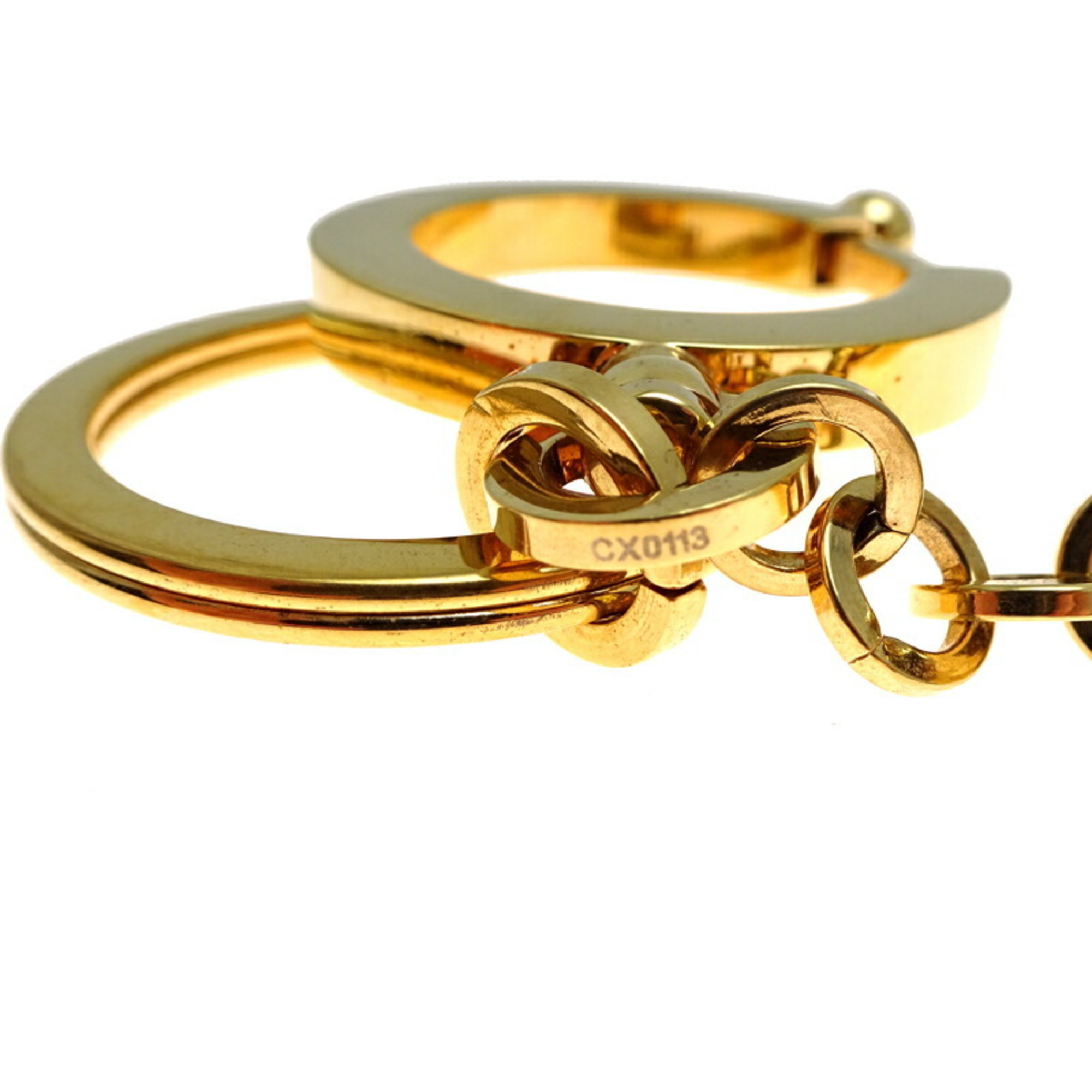 Louis Vuitton Porte-Clés Swing Men's Keychain M65997 GP Gold