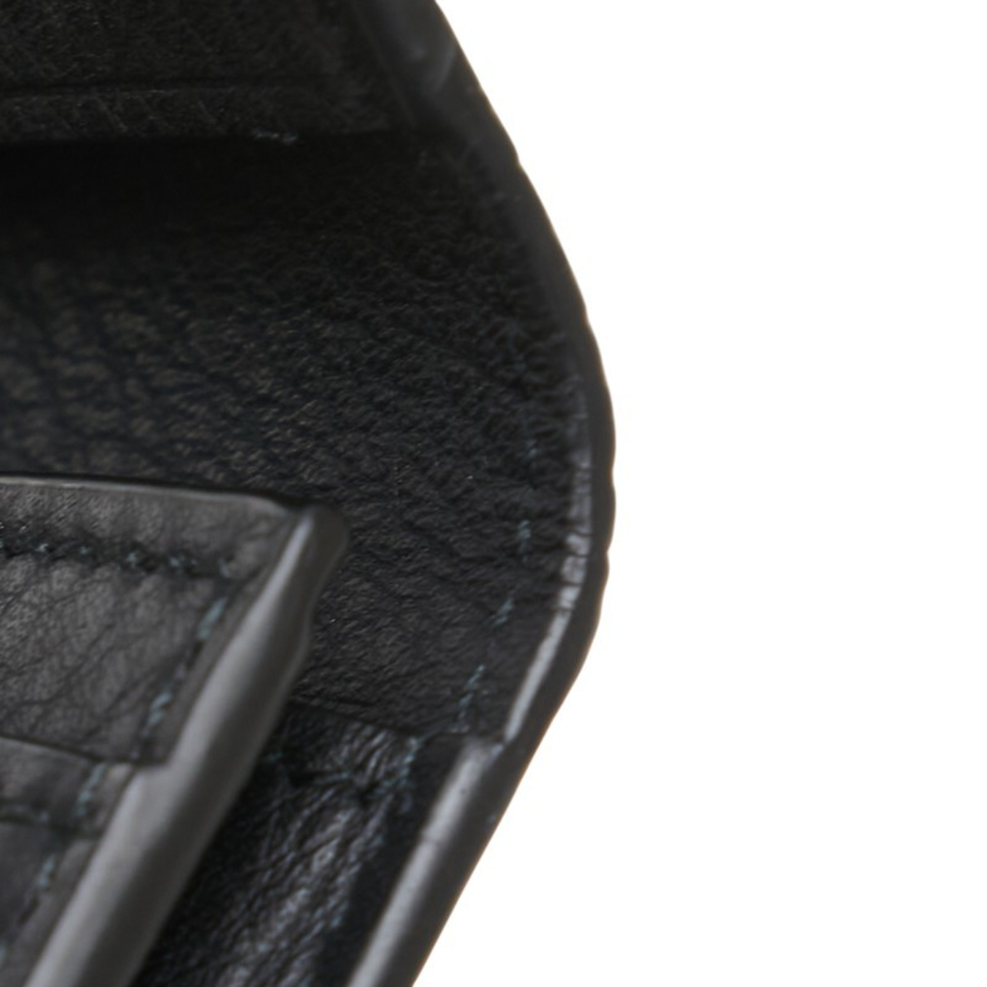 Tiffany & Co. card case, business holder, black leather, women's.