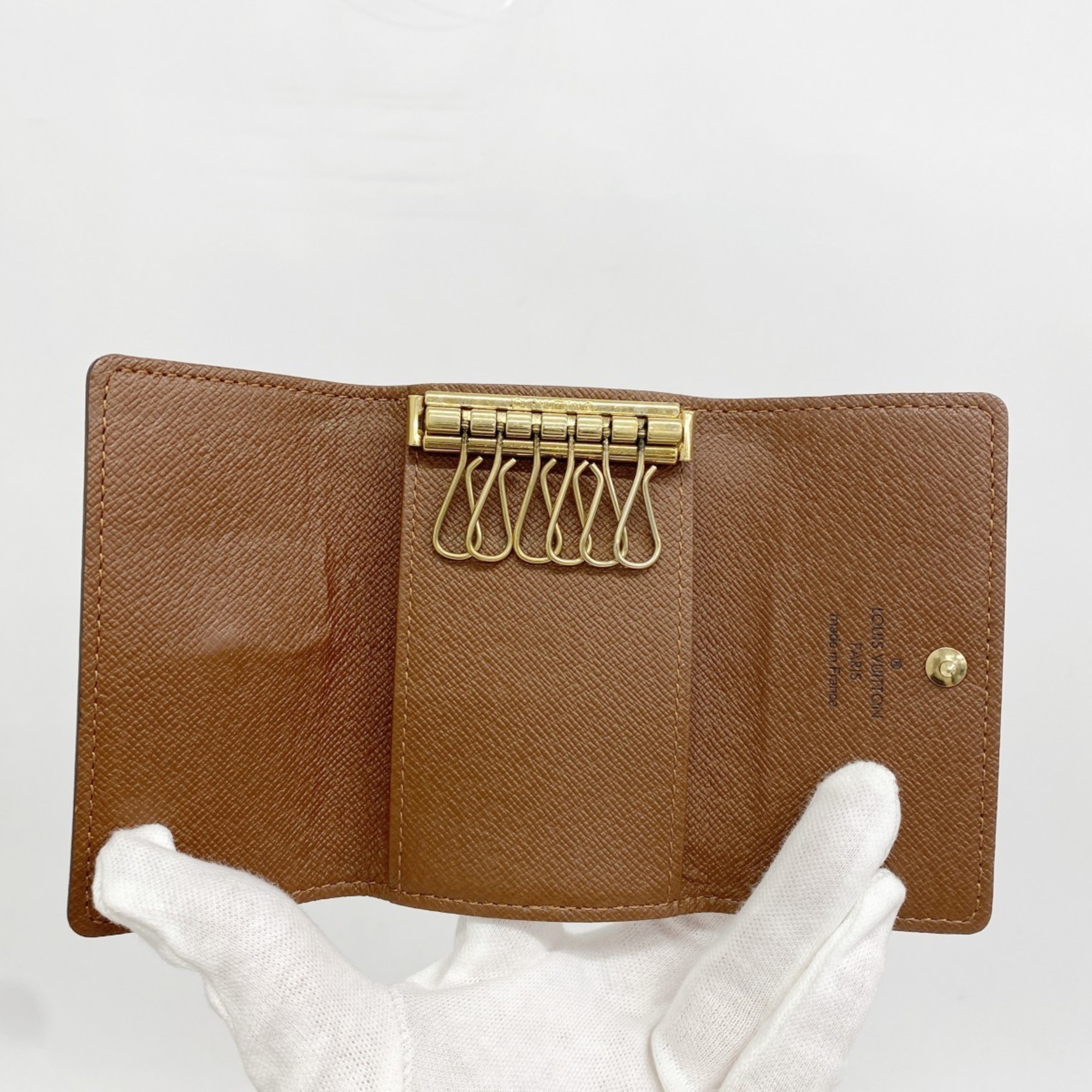 Louis Vuitton Monogram Multicle 6 Key Case, M62630, Brown, Men's/Women's, P1905603