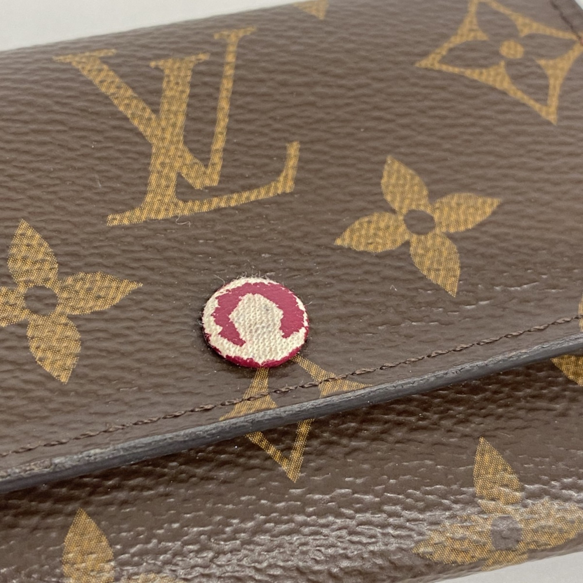 Louis Vuitton Monogram Multicle 6 Key Case M60701 Fuchsia for Women