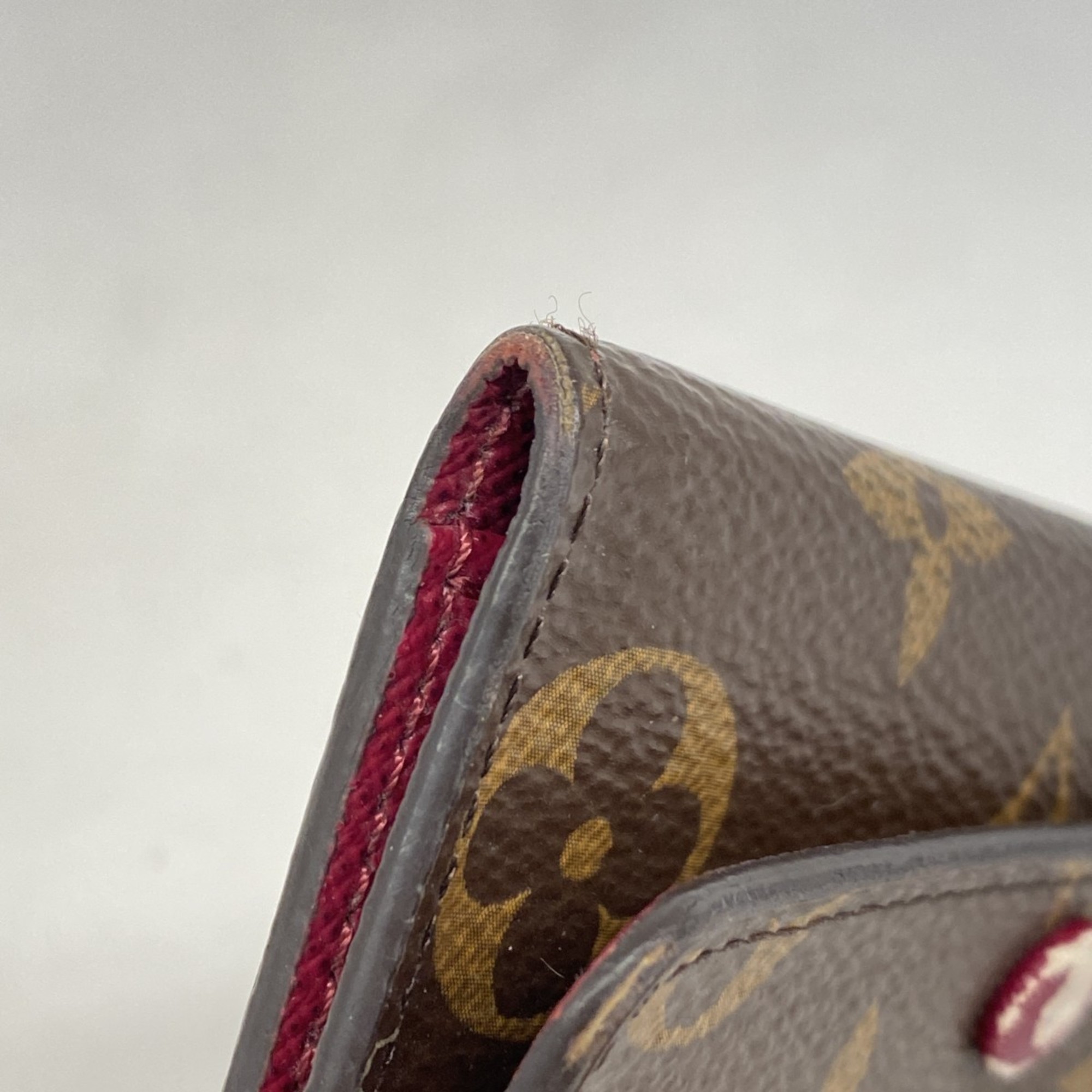 Louis Vuitton Monogram Multicle 6 Key Case M60701 Fuchsia for Women