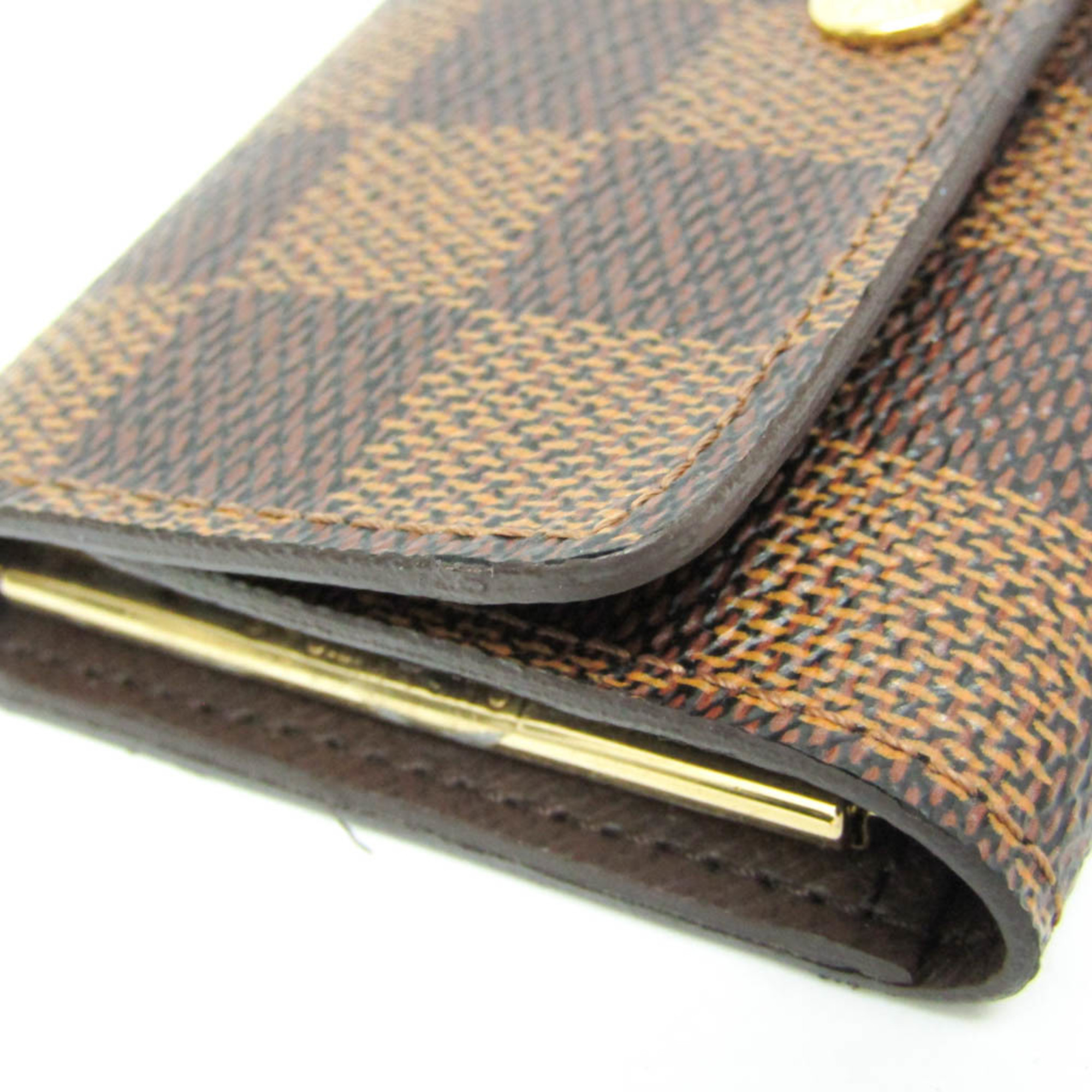 Louis Vuitton Damier Multicles 6 N62630 Men,Women Damier Canvas Key Case Ebene