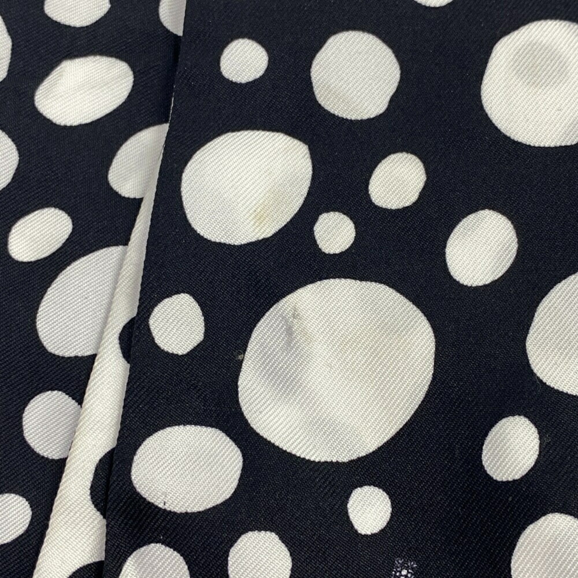 LOUIS VUITTON Louis Vuitton M78291 Bandeau Infinity Dot x Yayoi Kusama Scarf Bag Cover Ribbon High Black