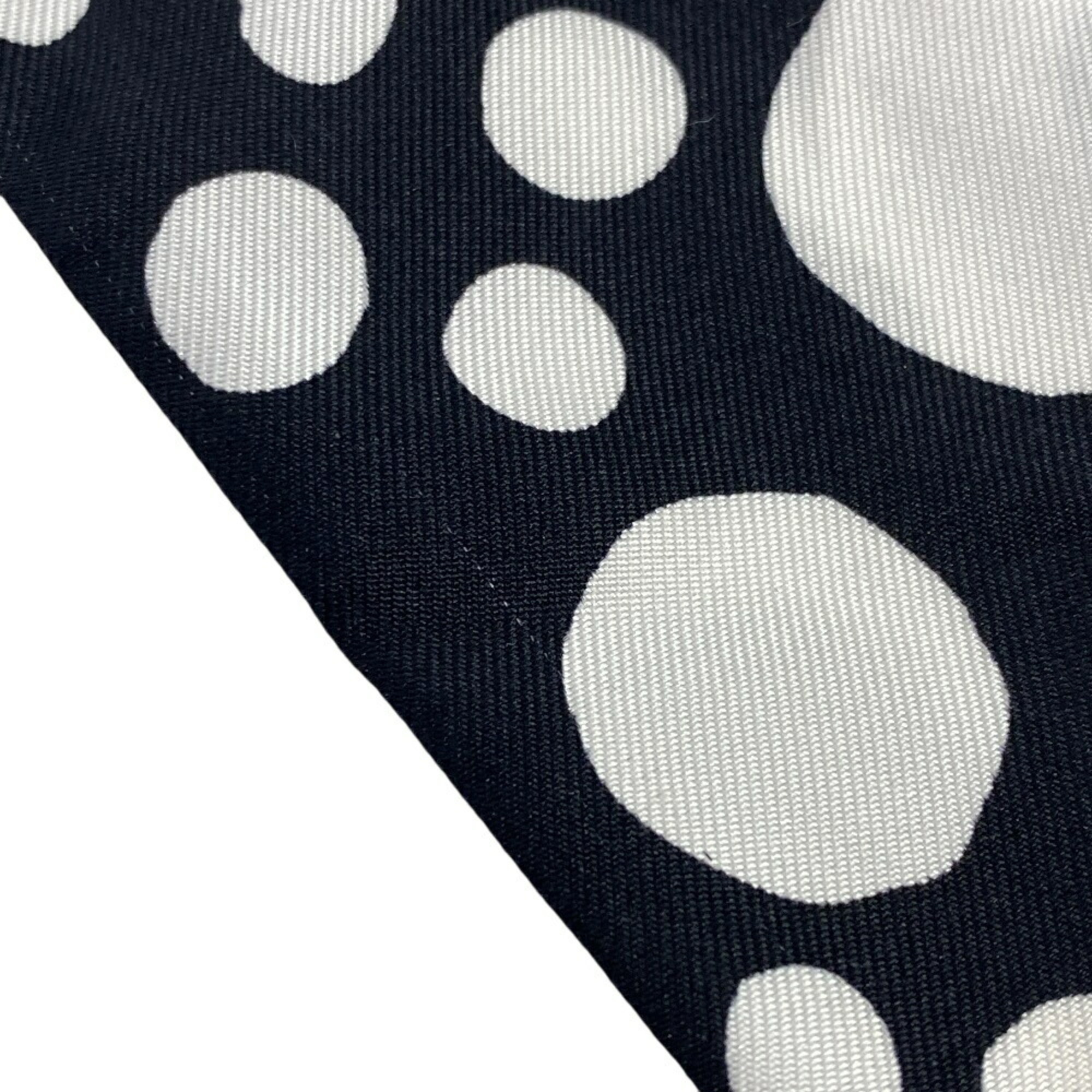 LOUIS VUITTON Louis Vuitton M78291 Bandeau Infinity Dot x Yayoi Kusama Scarf Bag Cover Ribbon High Black