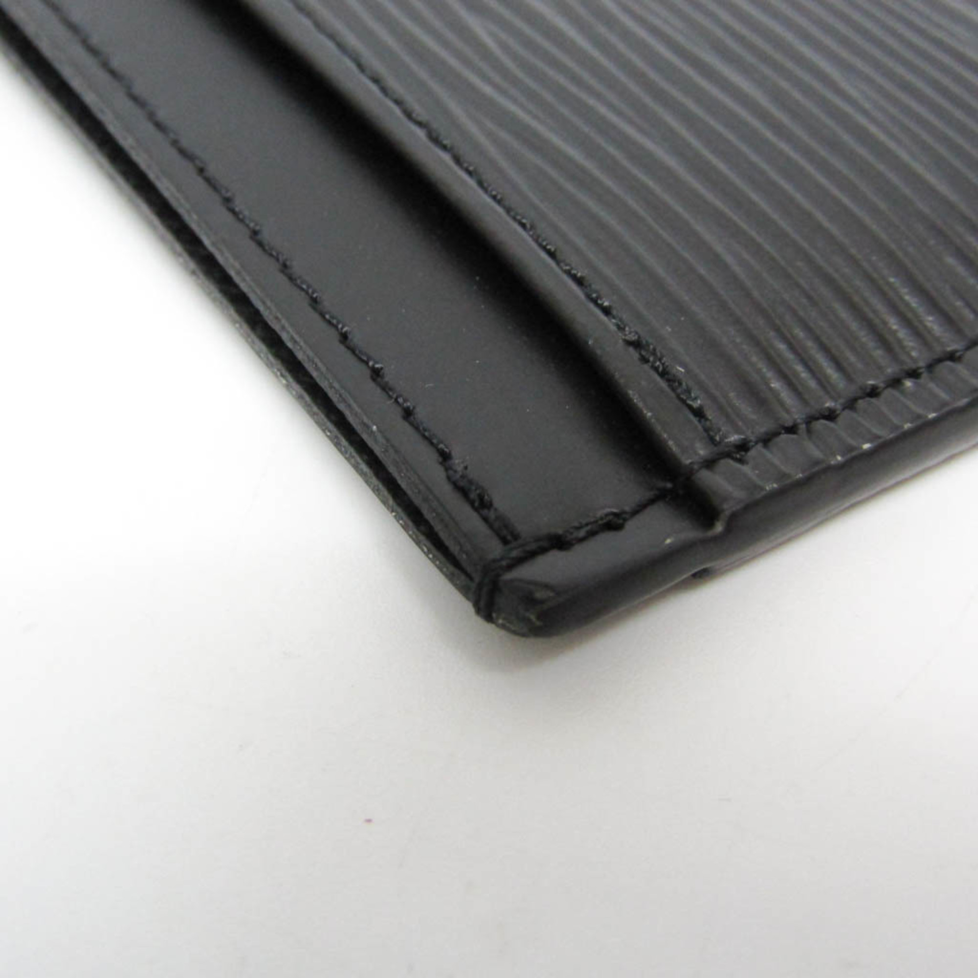 Louis Vuitton Epi Card Holder M63512 Epi Leather Card Case Noir
