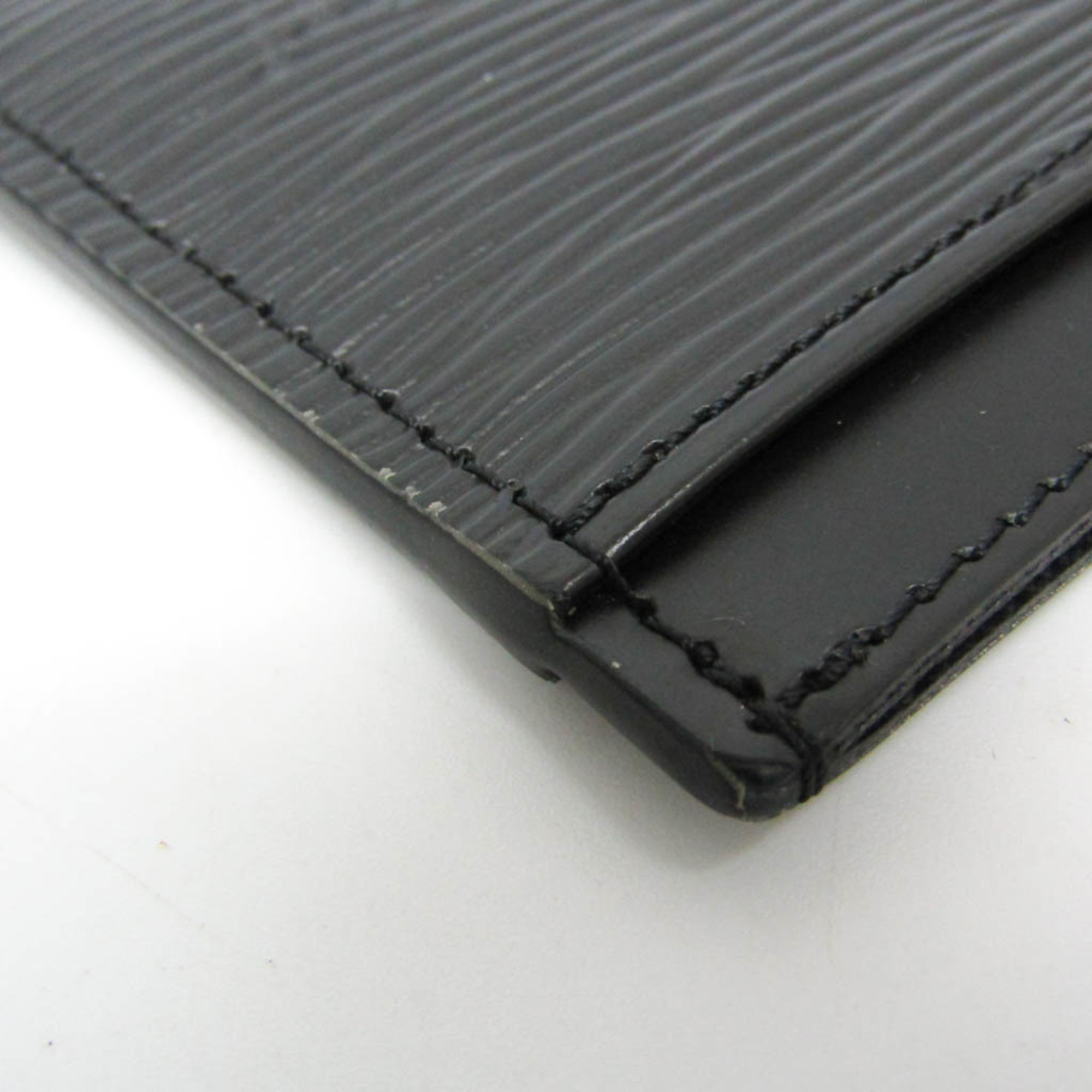 Louis Vuitton Epi Card Holder M63512 Epi Leather Card Case Noir