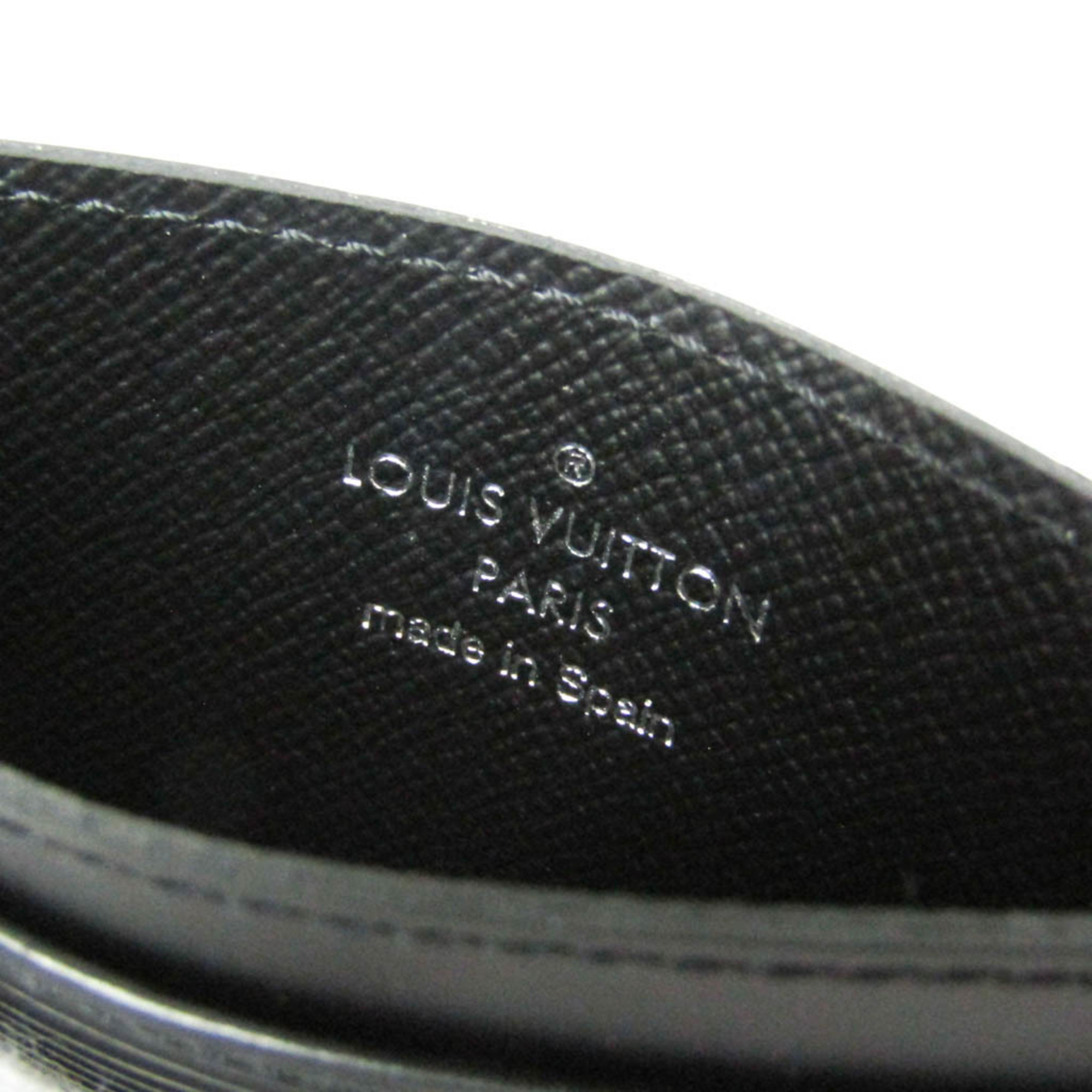 Louis Vuitton Epi Card Holder M63512 Epi Leather Card Case Noir