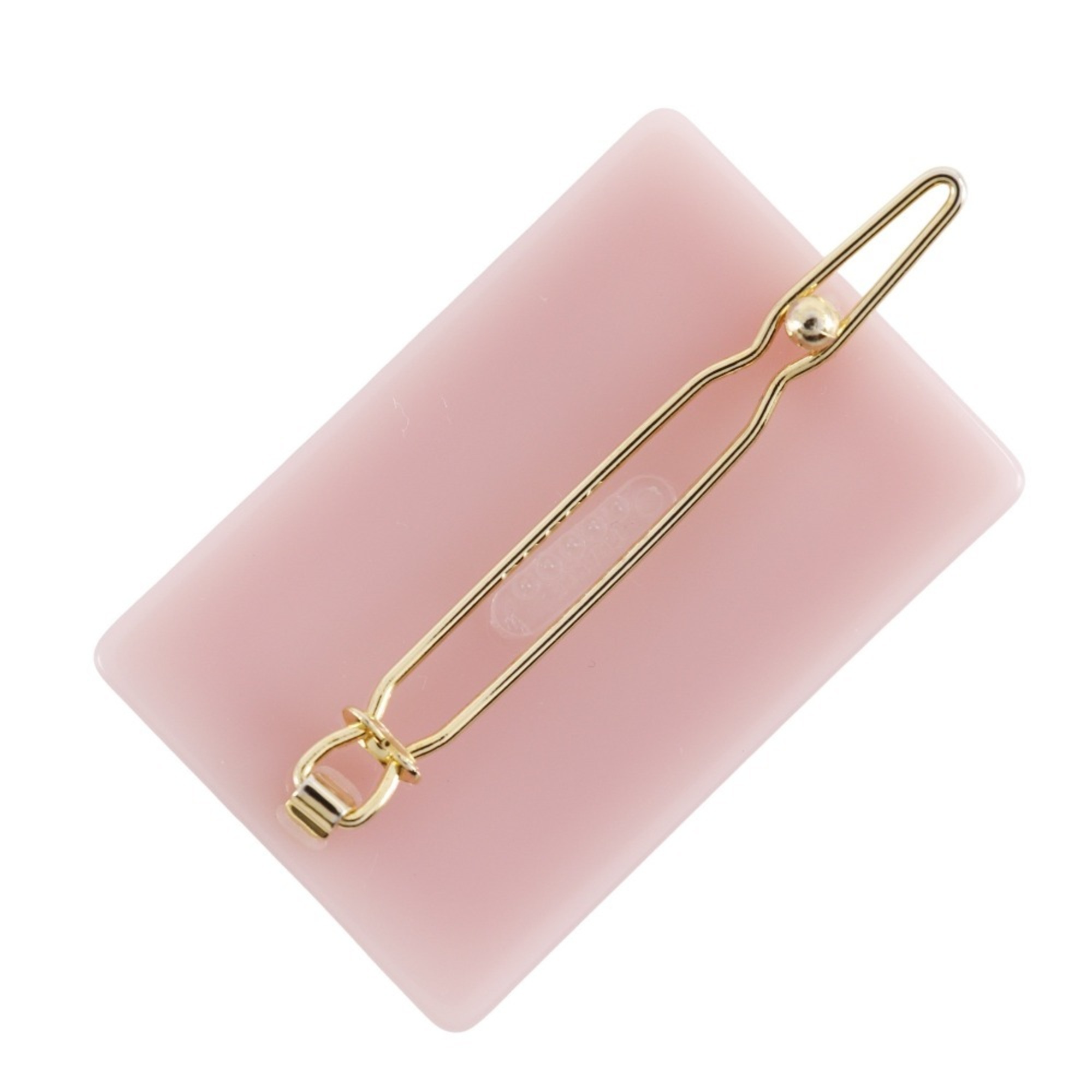 Fendi FENDI Kids FF Hair Clip JFP403 AMRG Plastic Pink Barrette Women's