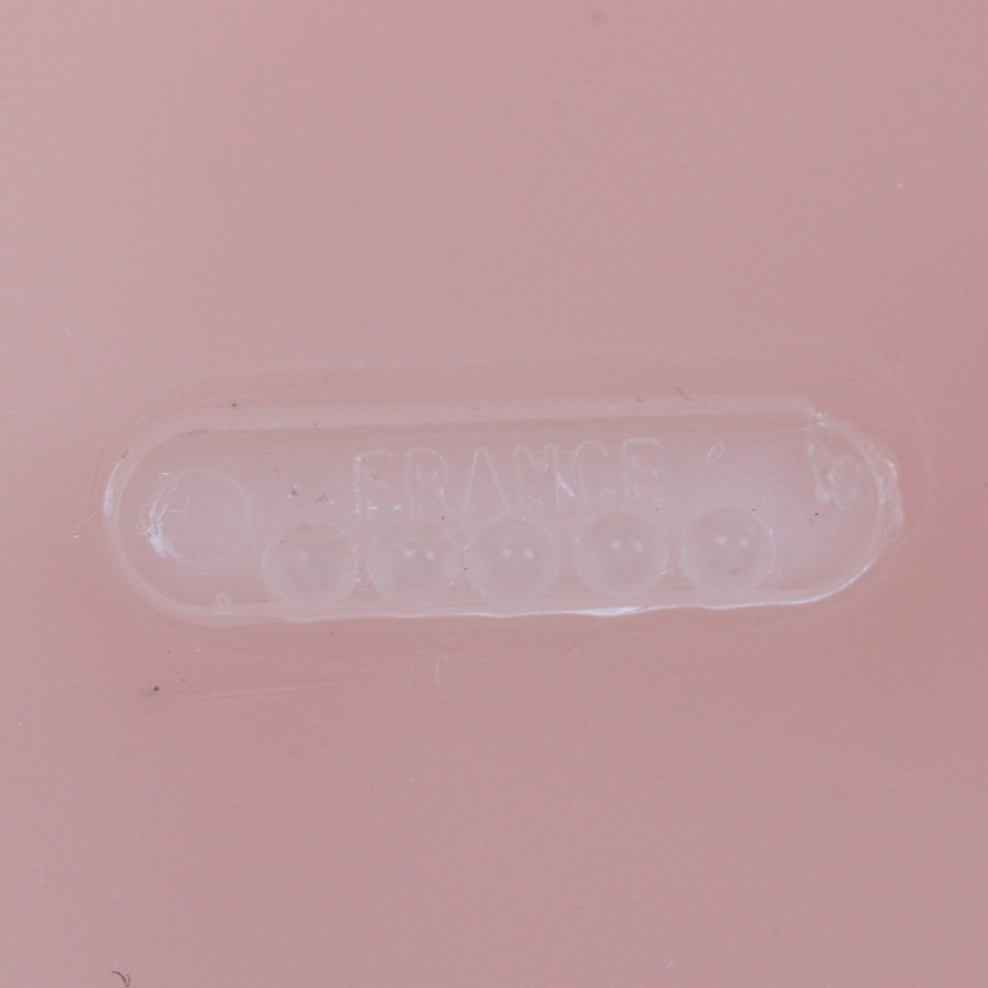 Fendi FENDI Kids FF Hair Clip JFP403 AMRG Plastic Pink Barrette Women's