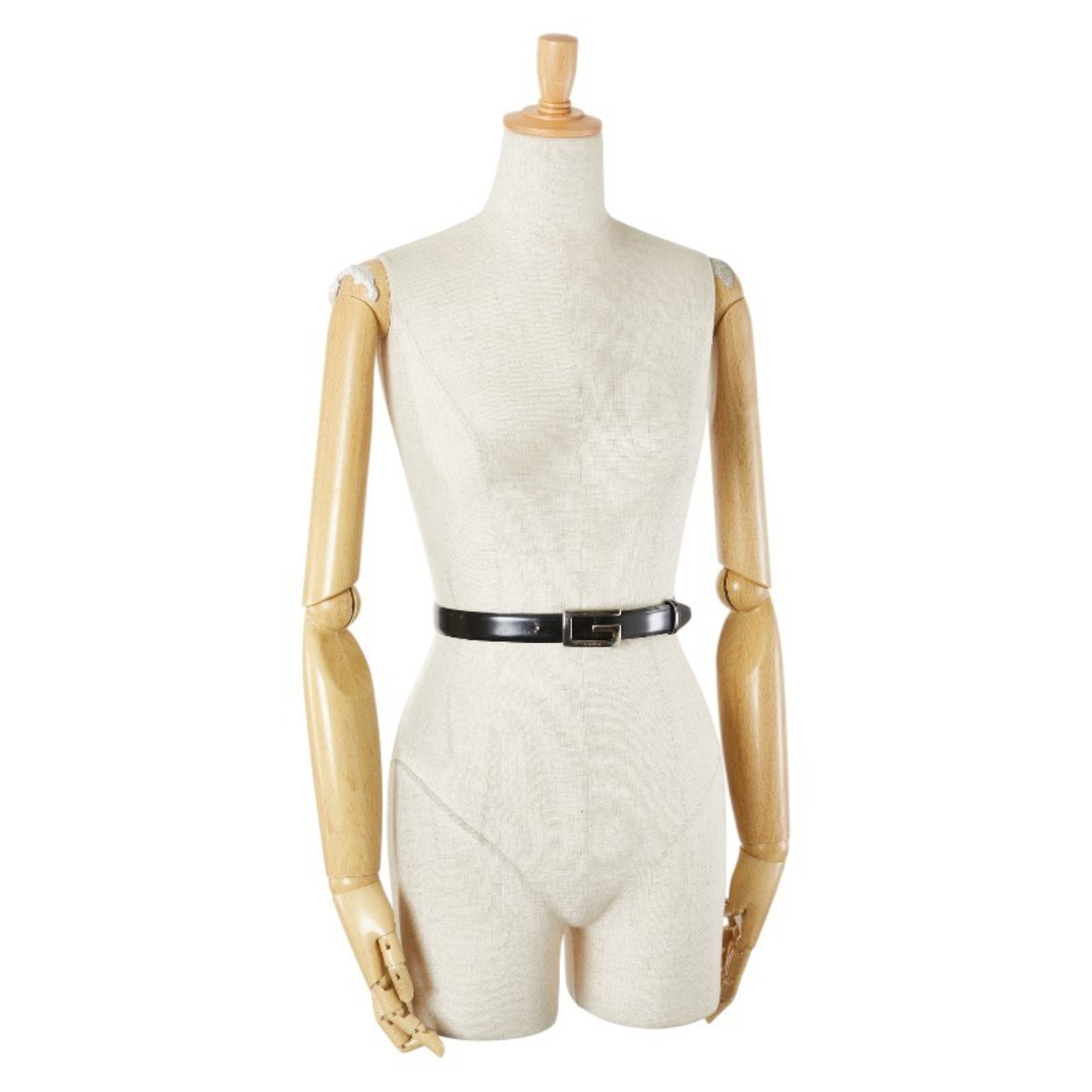 Gucci belt size: 75 30 036 1406 1004 black leather women's GUCCI