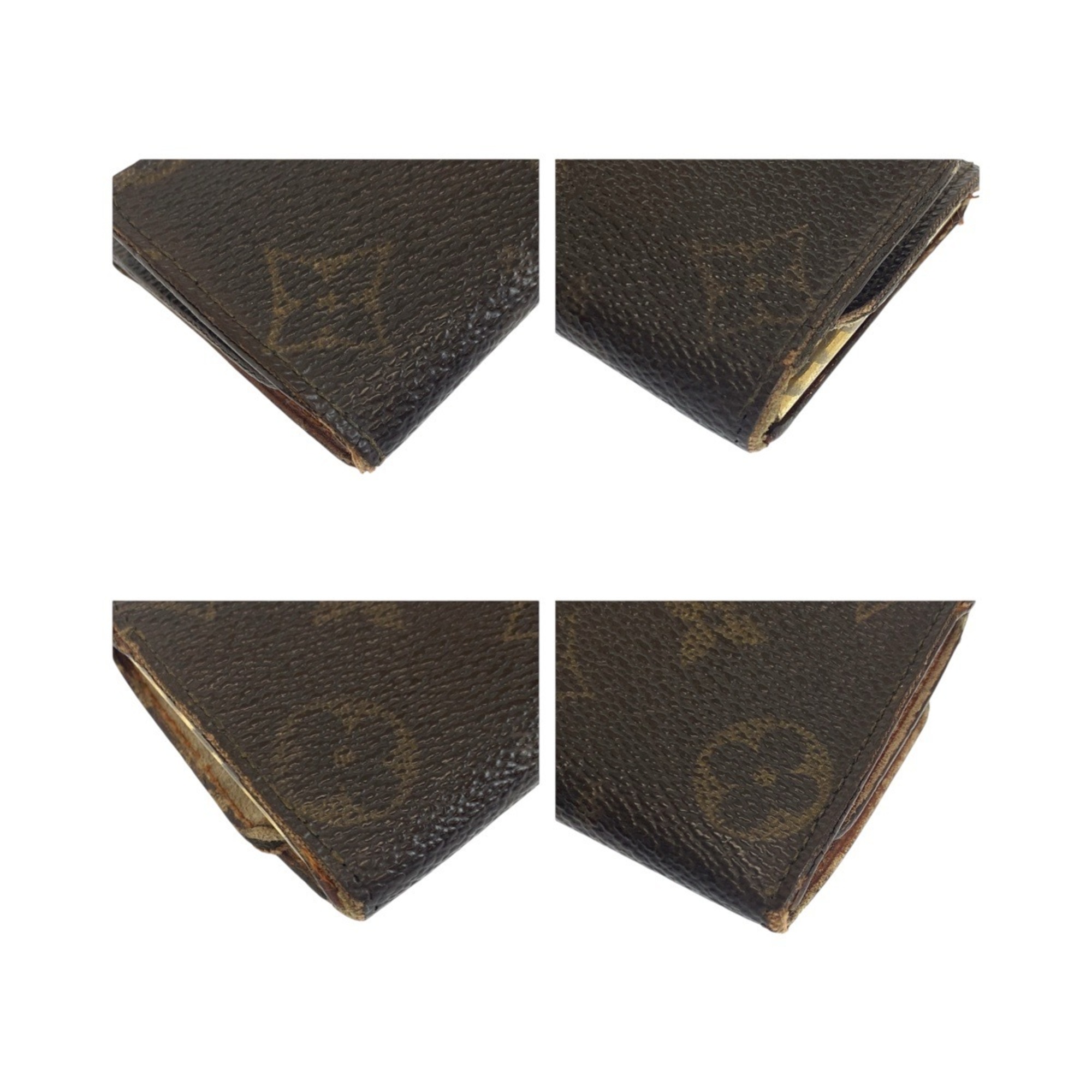 LOUIS VUITTON Louis Vuitton Monogram Multicle 6 Key Case, Brown with Gold Hardware, M62630, 6-Ring Ring, Unisex, Women's