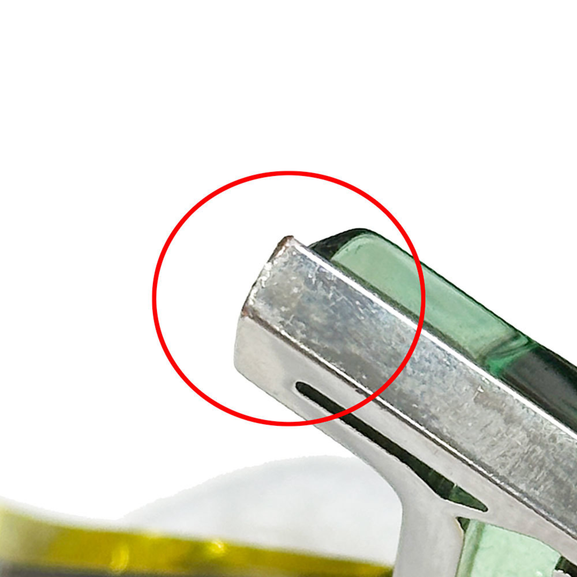 Louis Vuitton LOUIS VUITTON Keychain Women's Men's Brand Bijoux Sac LV Prism Yellow Green MP2366 Bag Charm Gradient