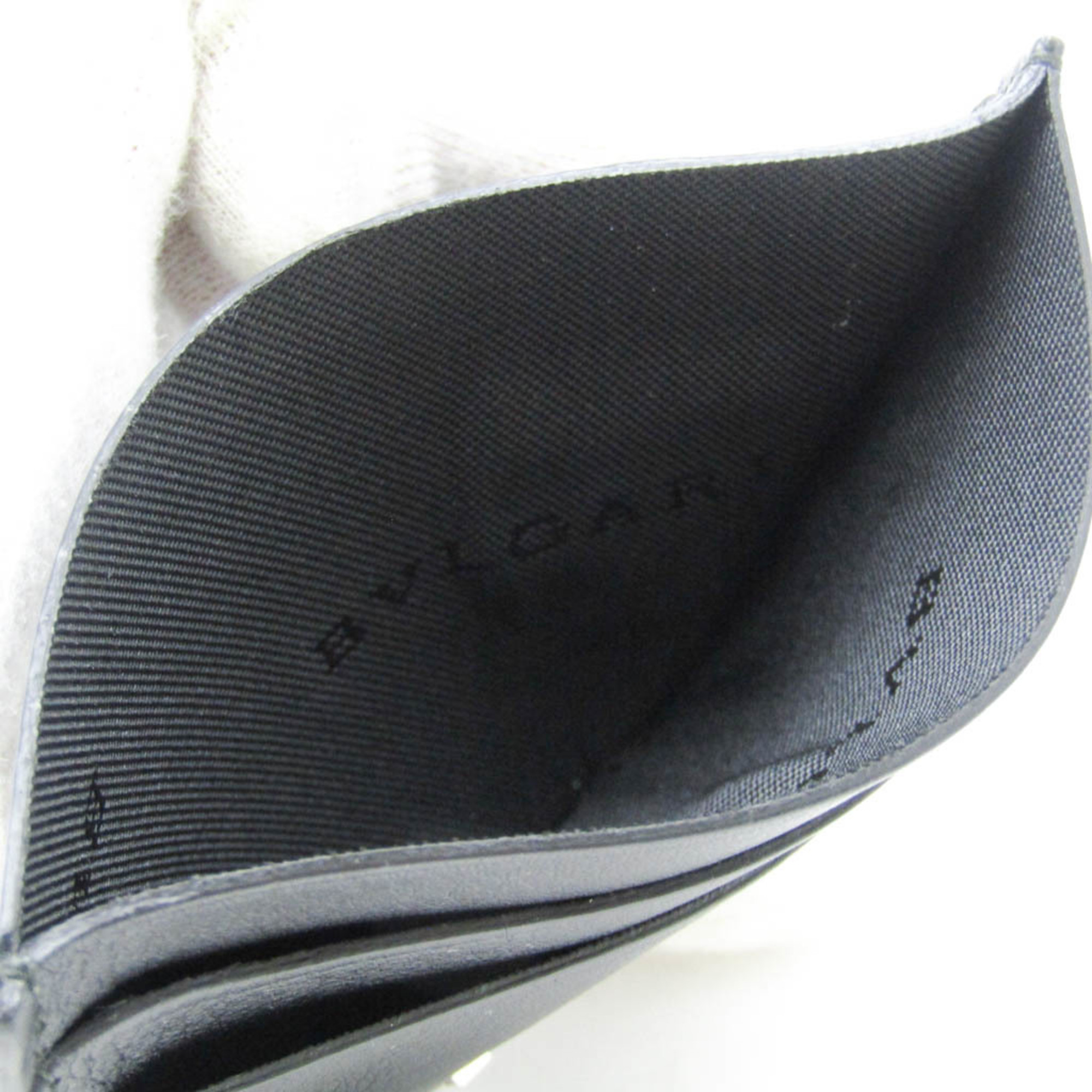 Bvlgari 33404 Leather Card Case Black