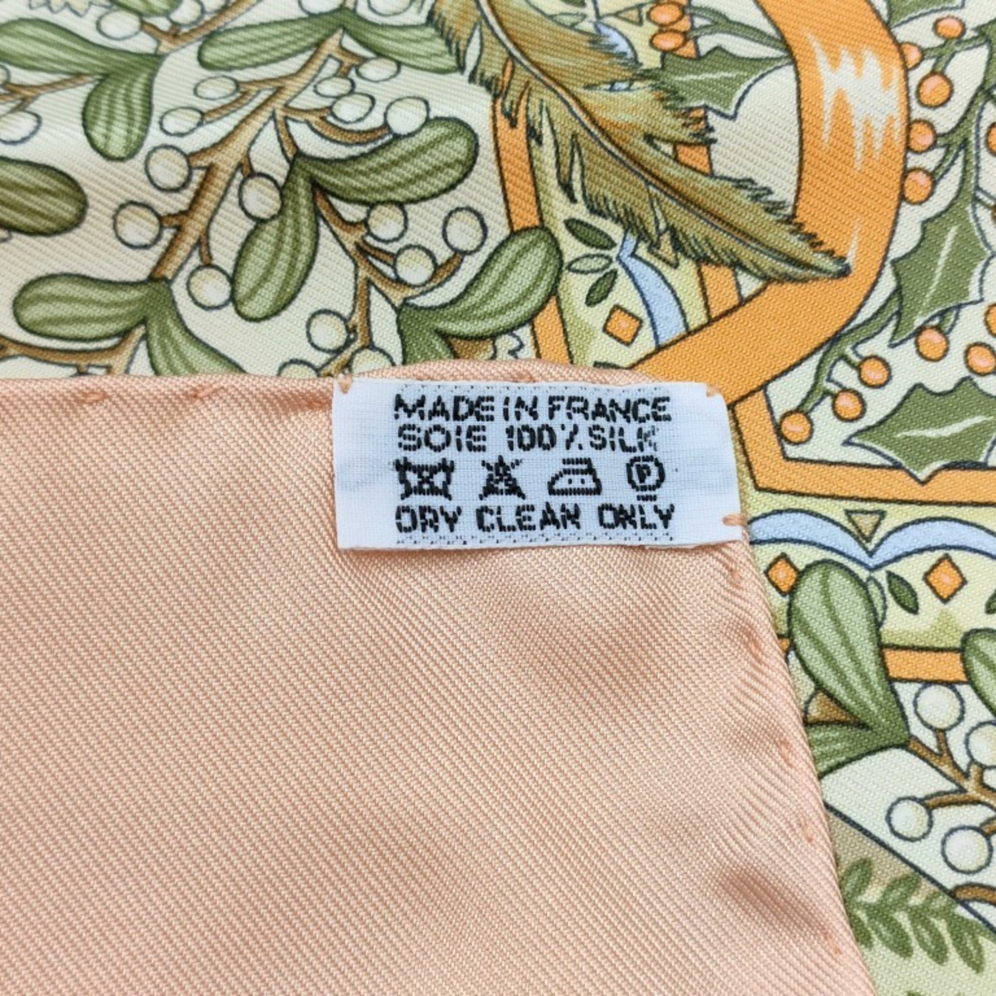 HERMES Carré 90 Axis Mundi Scarf, Multicolor, Silk, Women's