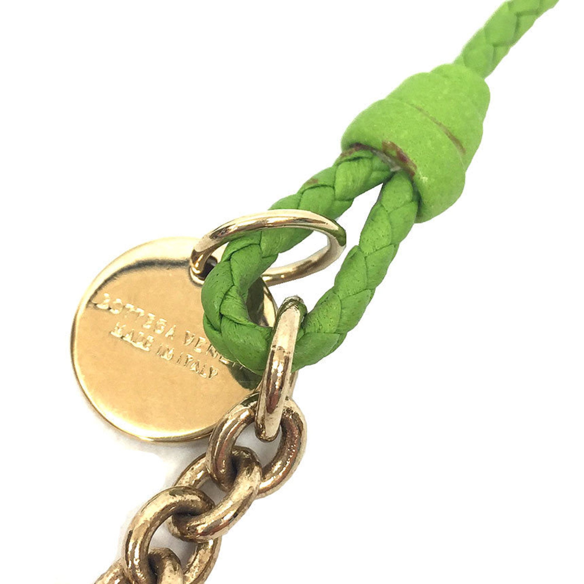 BOTTEGA VENETA Keychain Charm Butterfly Light Green Unisex