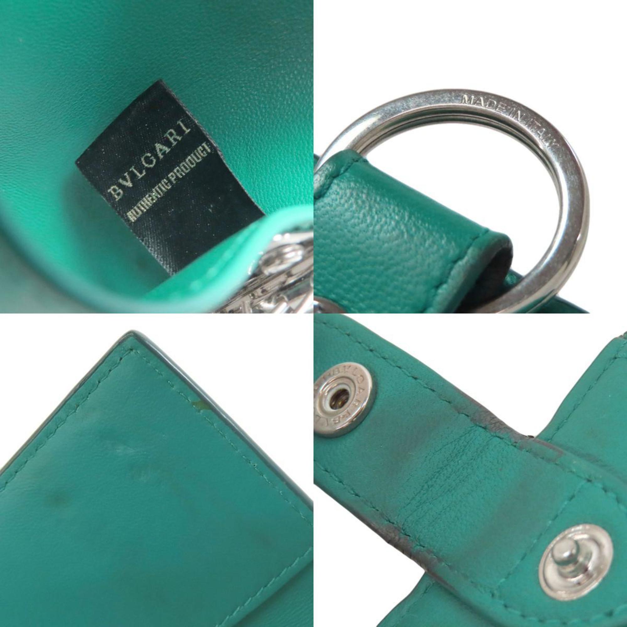 BVLGARI Leather Key Case for Women
