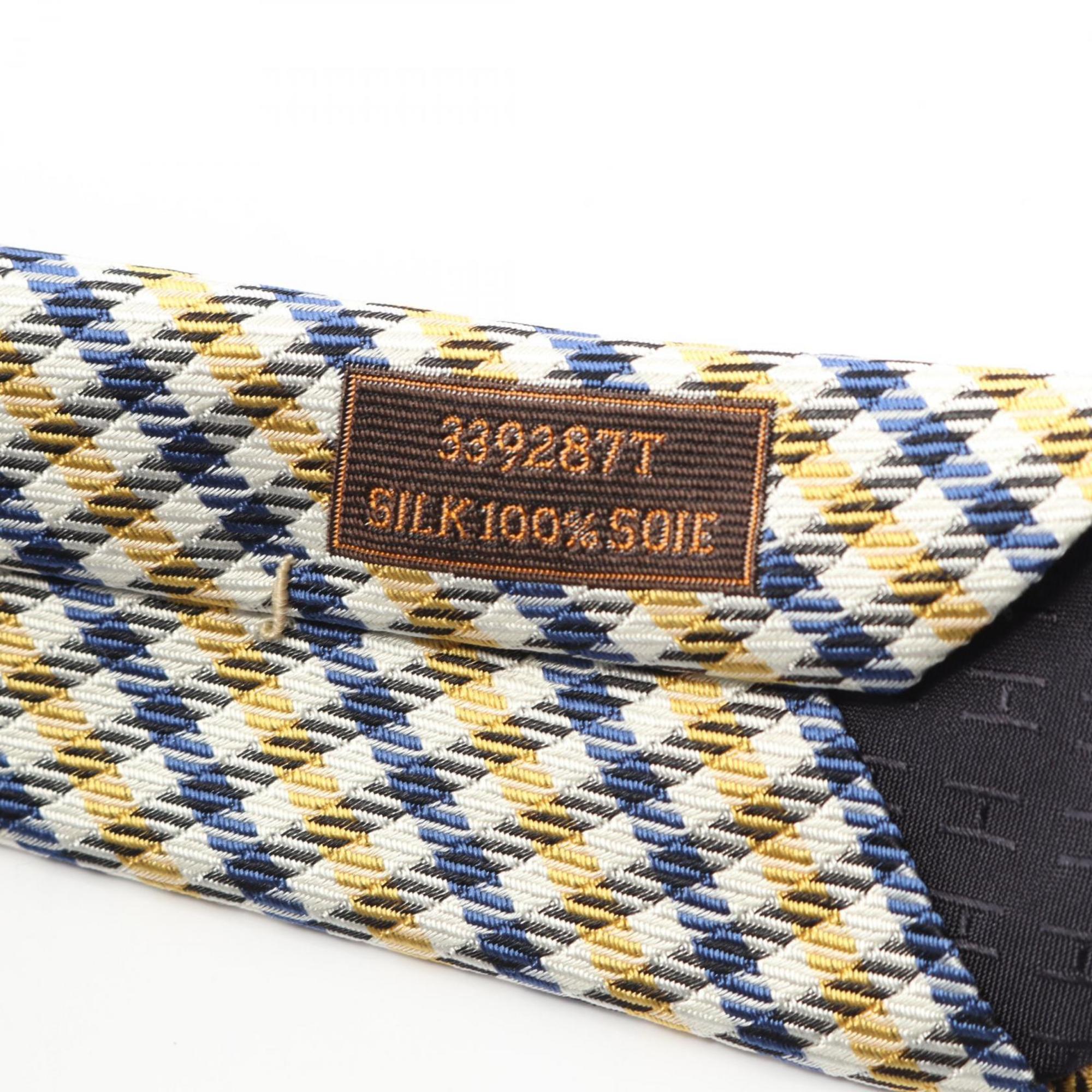 Hermes Hermès Silk Tie for Men, Multicolor
