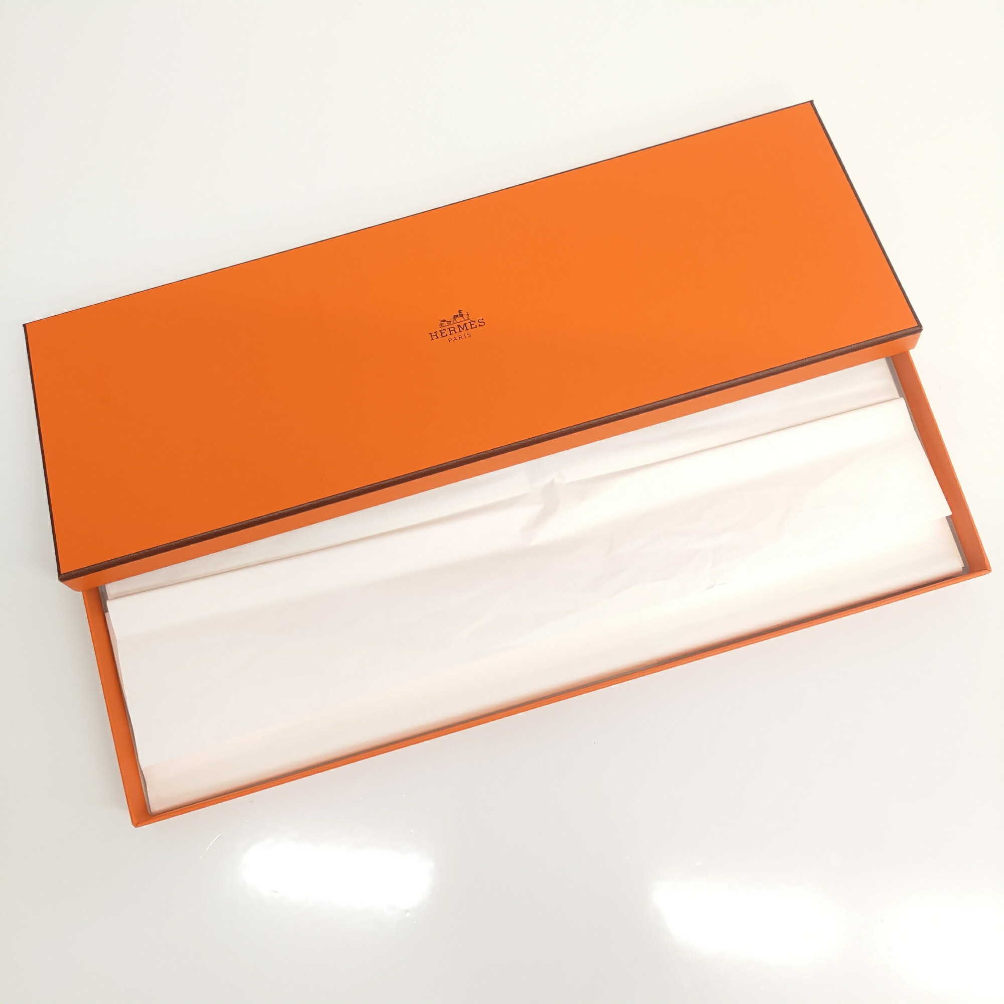 HERMES Hermès tie, unused, horseshoe, gray, JA-24732