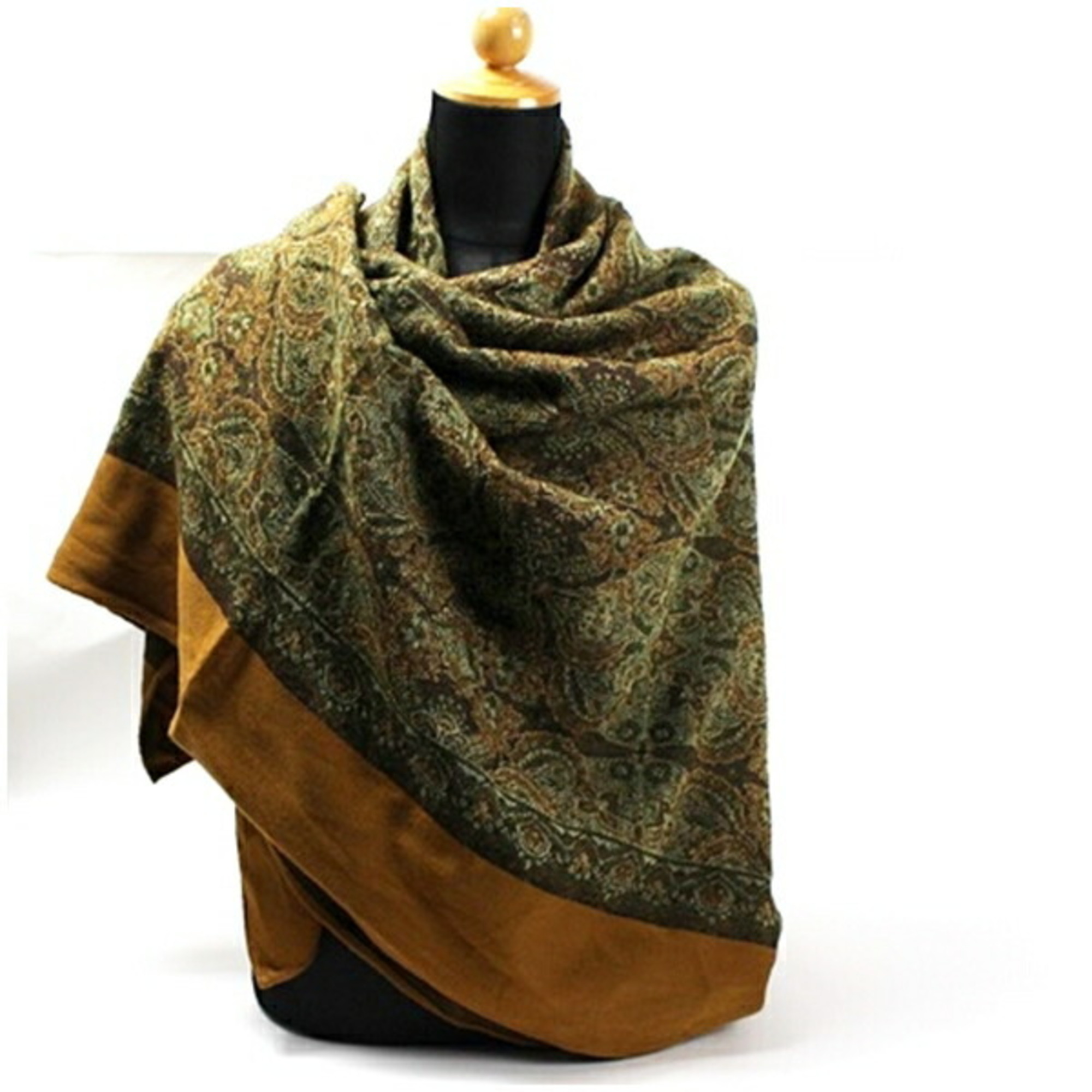 Christian Dior Throw Light Brown x Khaki 130 cm Men’s Women’s