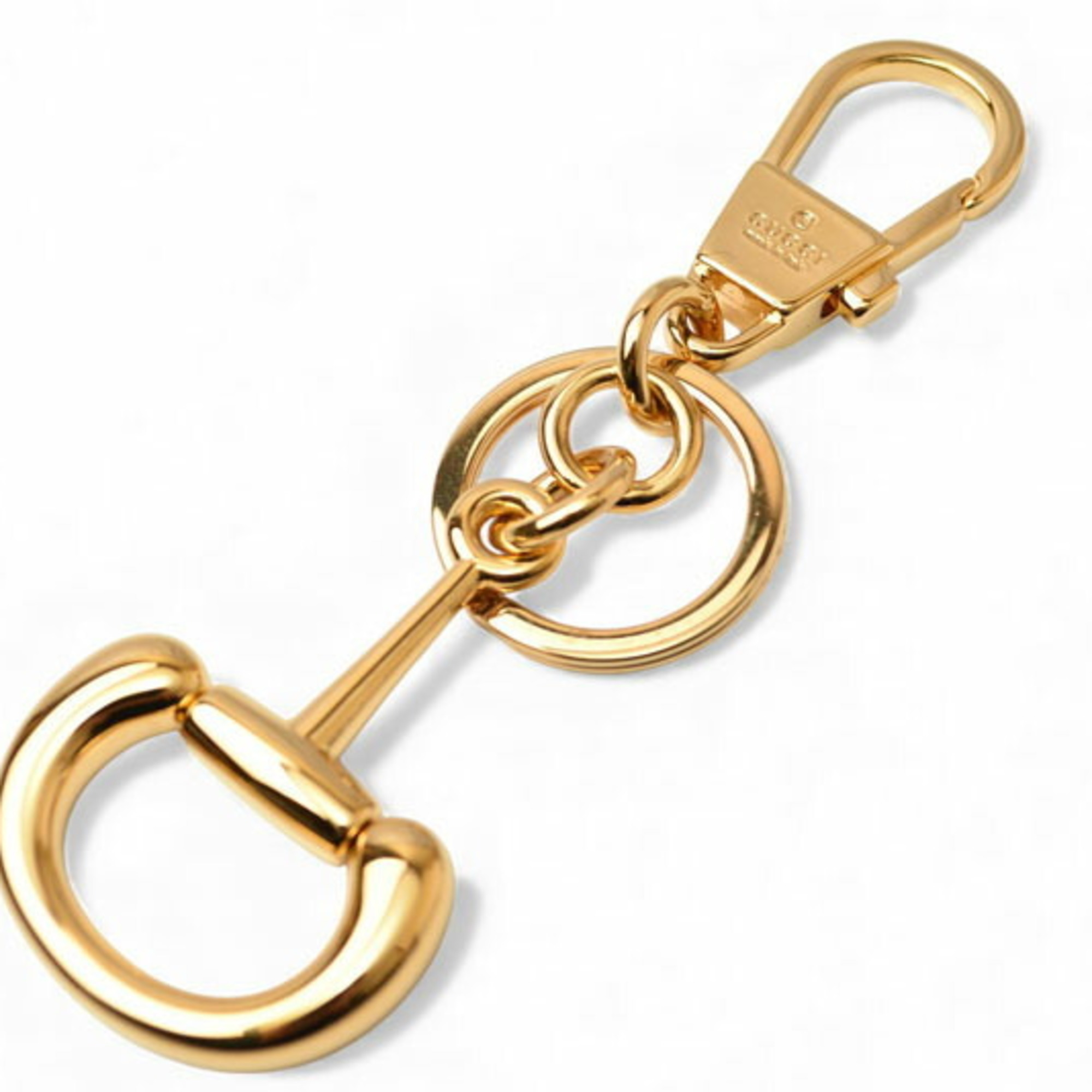 Gucci Horsebit Key Ring, 1955, Gold, Unused