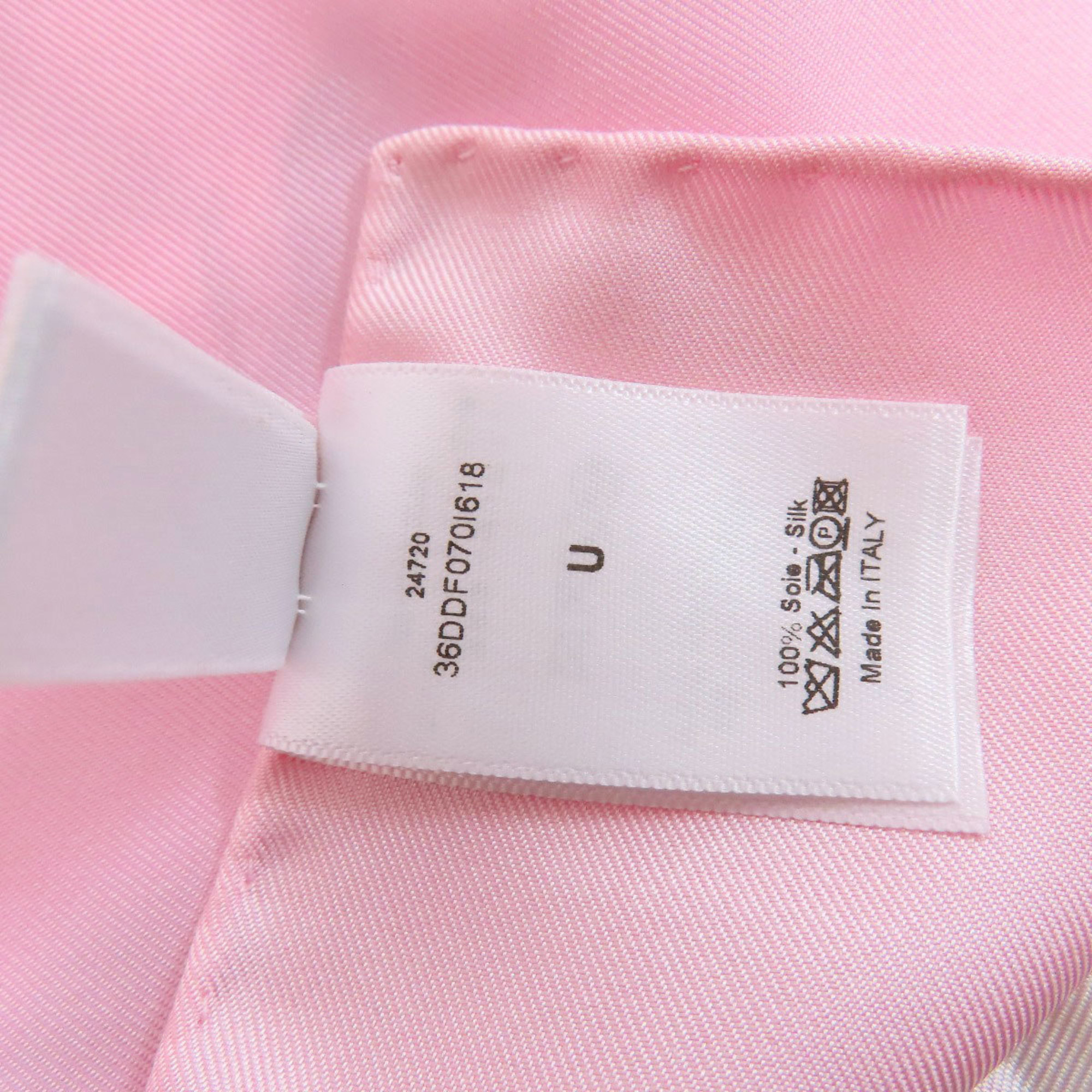 Christian Dior floral print silk scarf/muffler for women