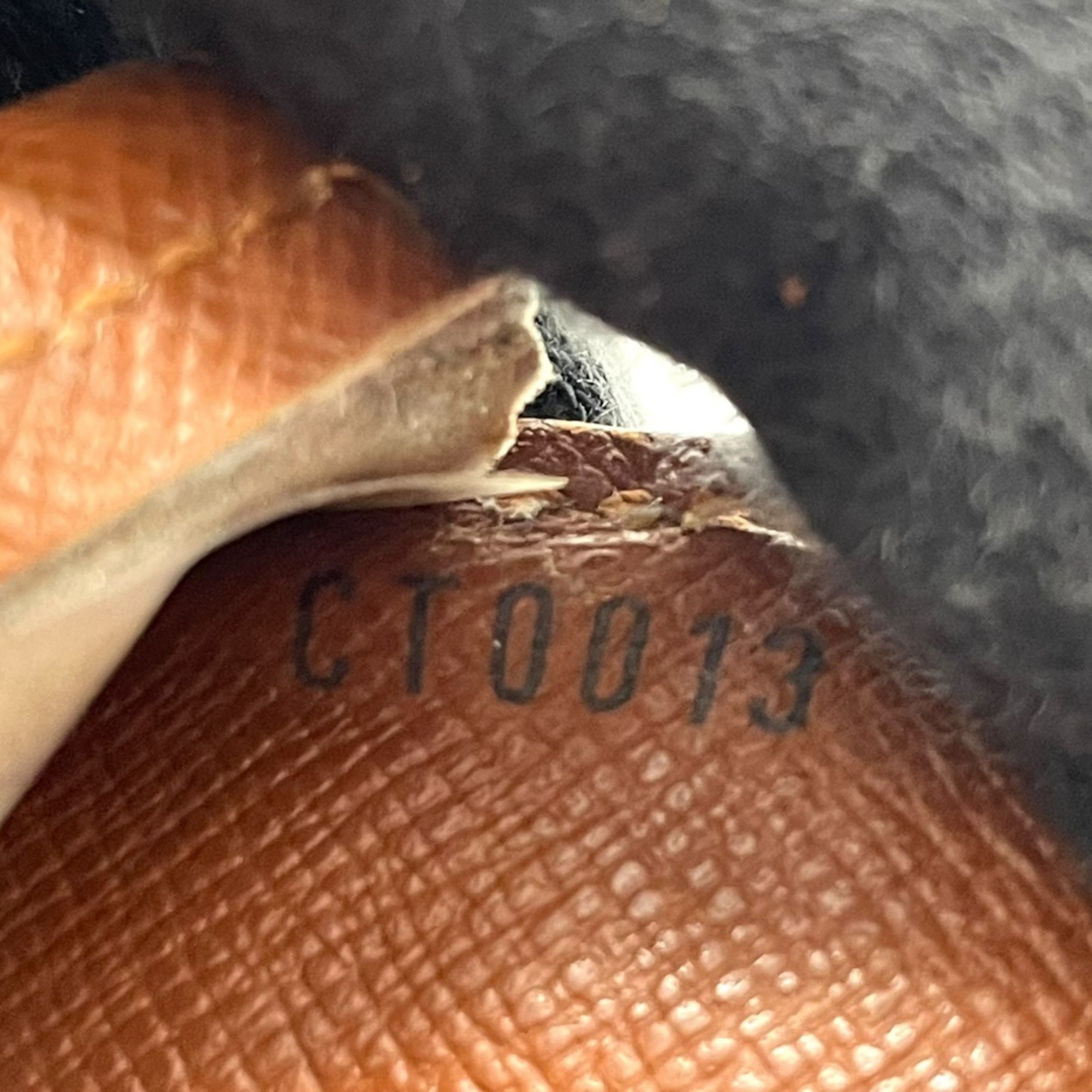 Louis Vuitton Japan Sangapur M60530 Monogram Bifold Business Card Case/Card Case/Pass Case Leather with Gold Hardware Men's and Women's M5