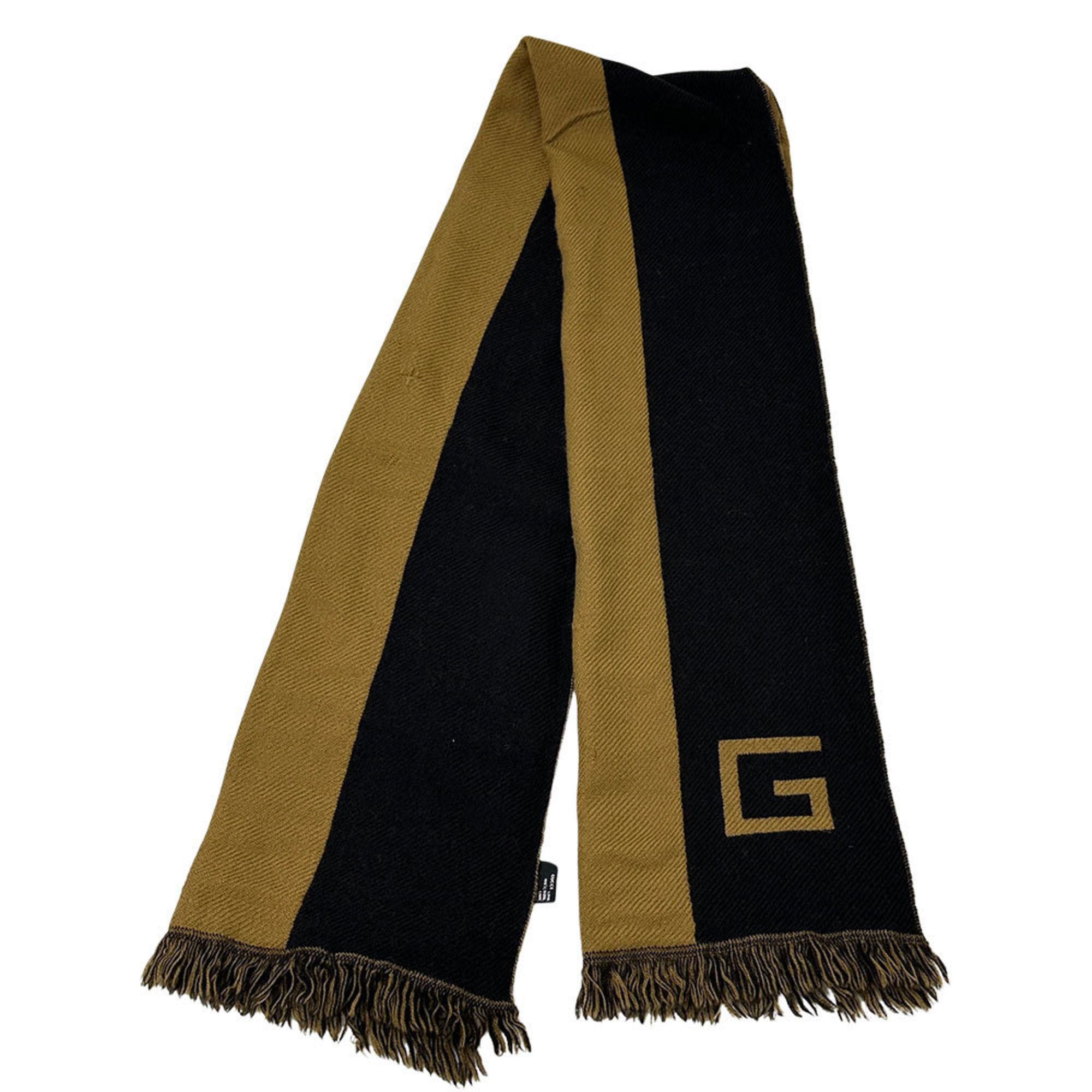 Gucci Women’s Wool Scarf in Black and Brown