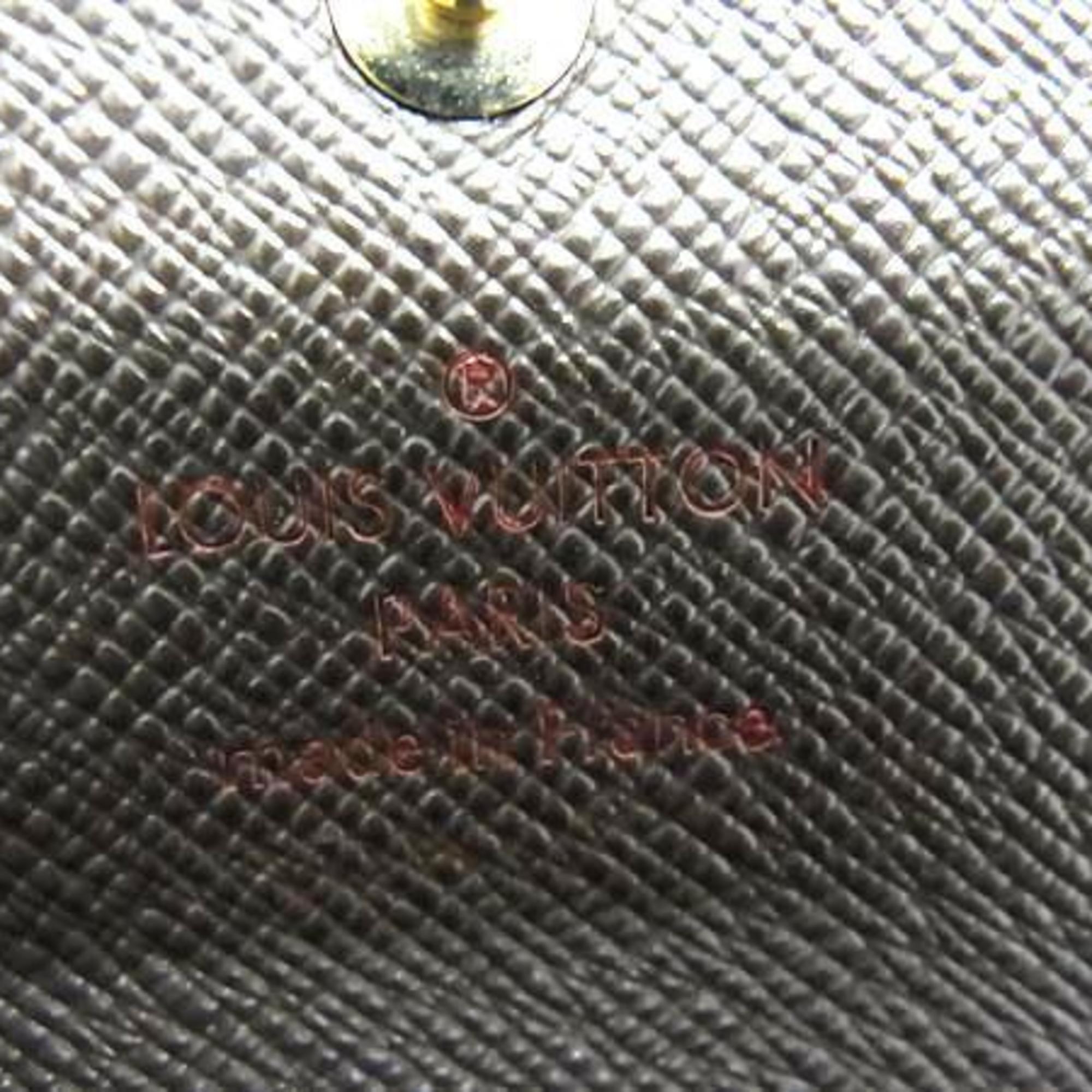 LOUIS VUITTON Louis Vuitton Damier Multicle 6 Key Case N62630 Ebene (Brown) x Leather for Men and Women