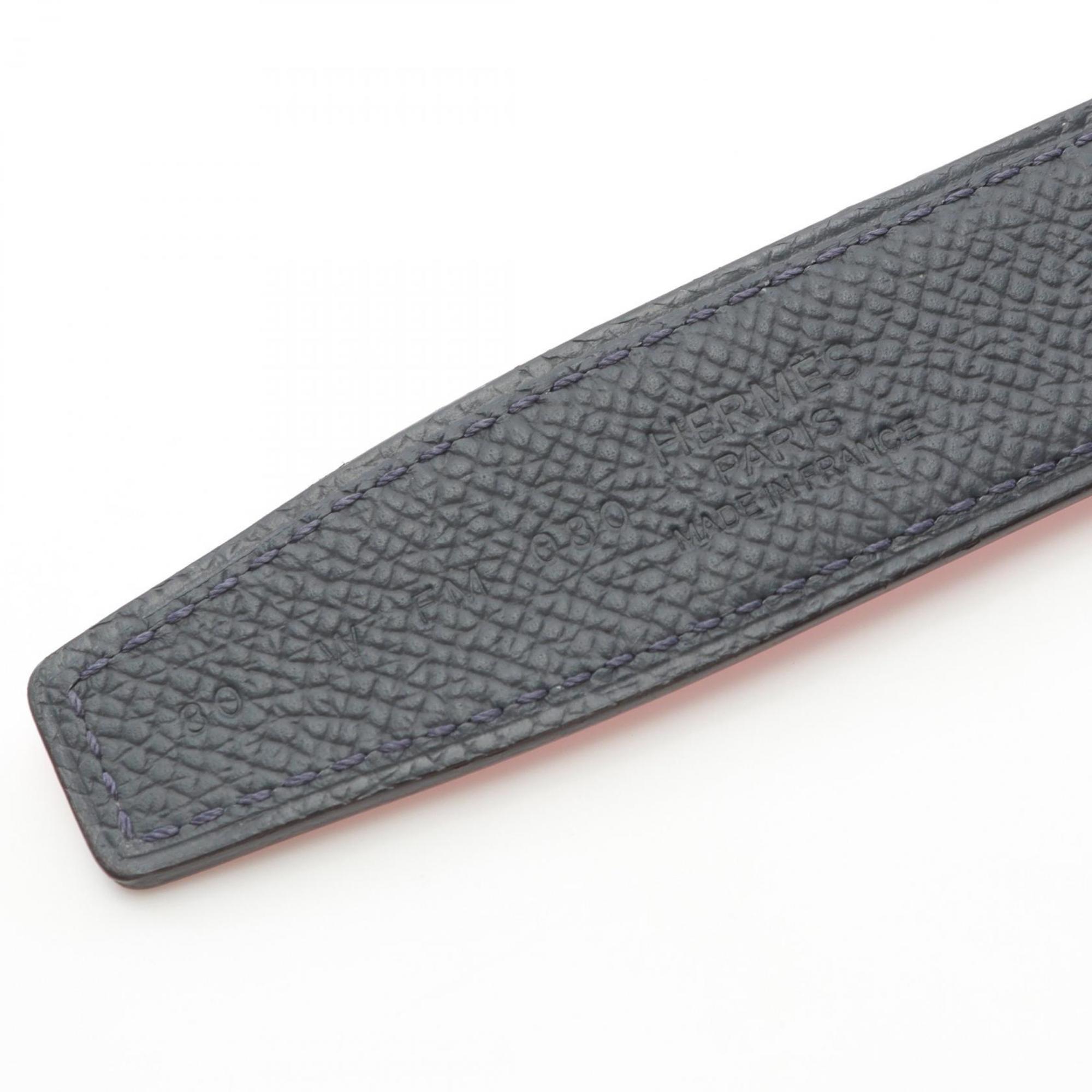 Hermes Hermès Touareg & Kit 24 Leather Belt, Clothing, Swift Leather, Epsom Women's, Pink, Gray, Grimist