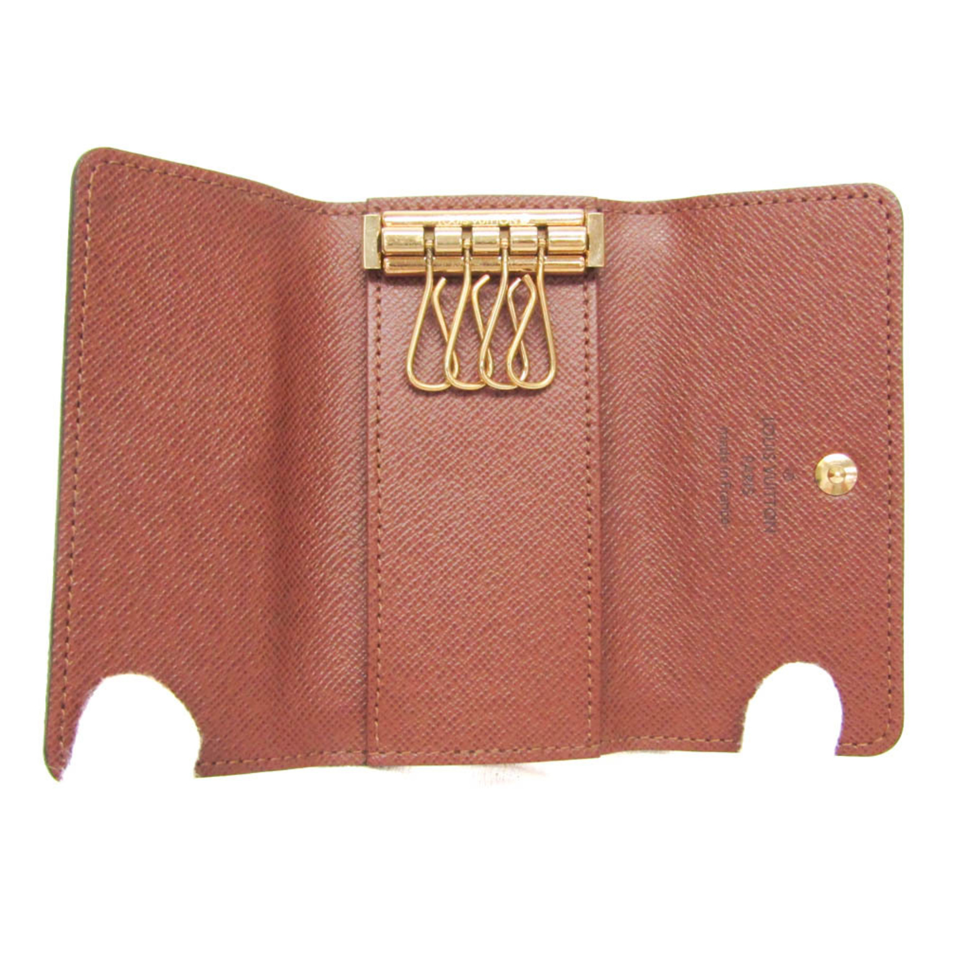 Louis Vuitton Monogram 4 Key Holder  M69517 Men,Women Monogram Key Case Brown