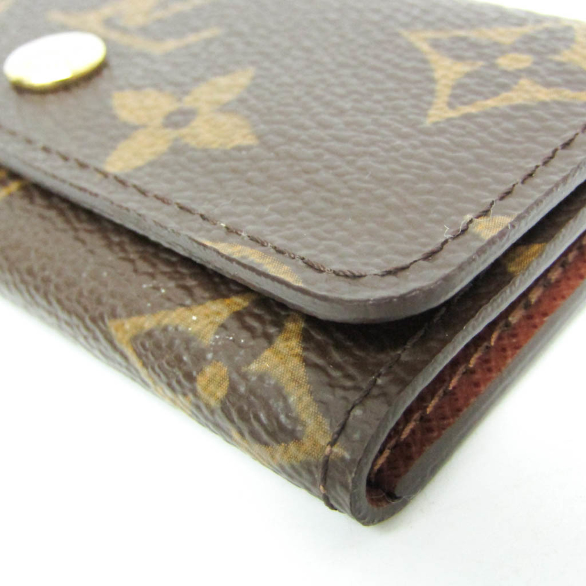 Louis Vuitton Monogram 4 Key Holder  M69517 Men,Women Monogram Key Case Brown