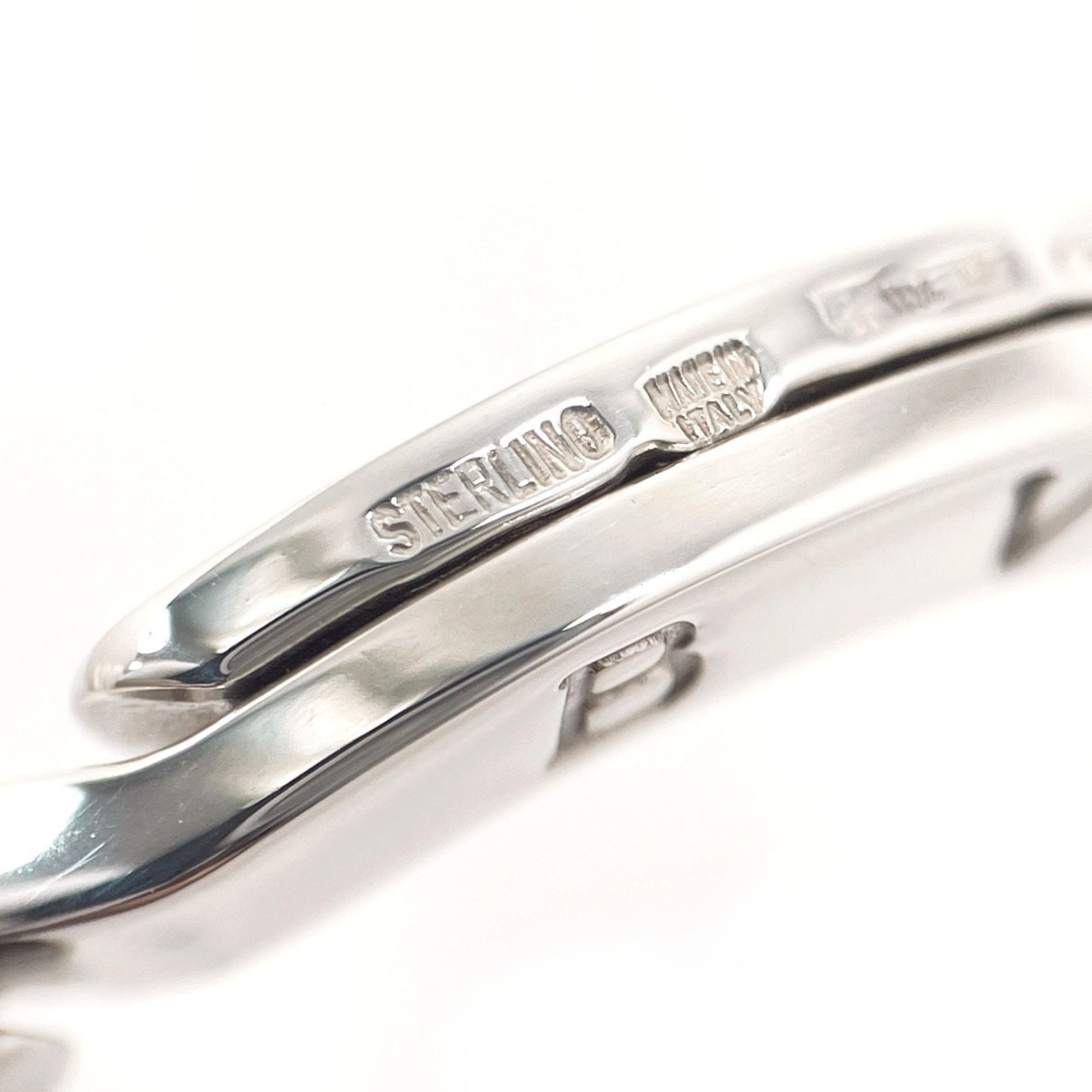 BVLGARI Bulgari Key Ring Keychain Silver 925 Unisex