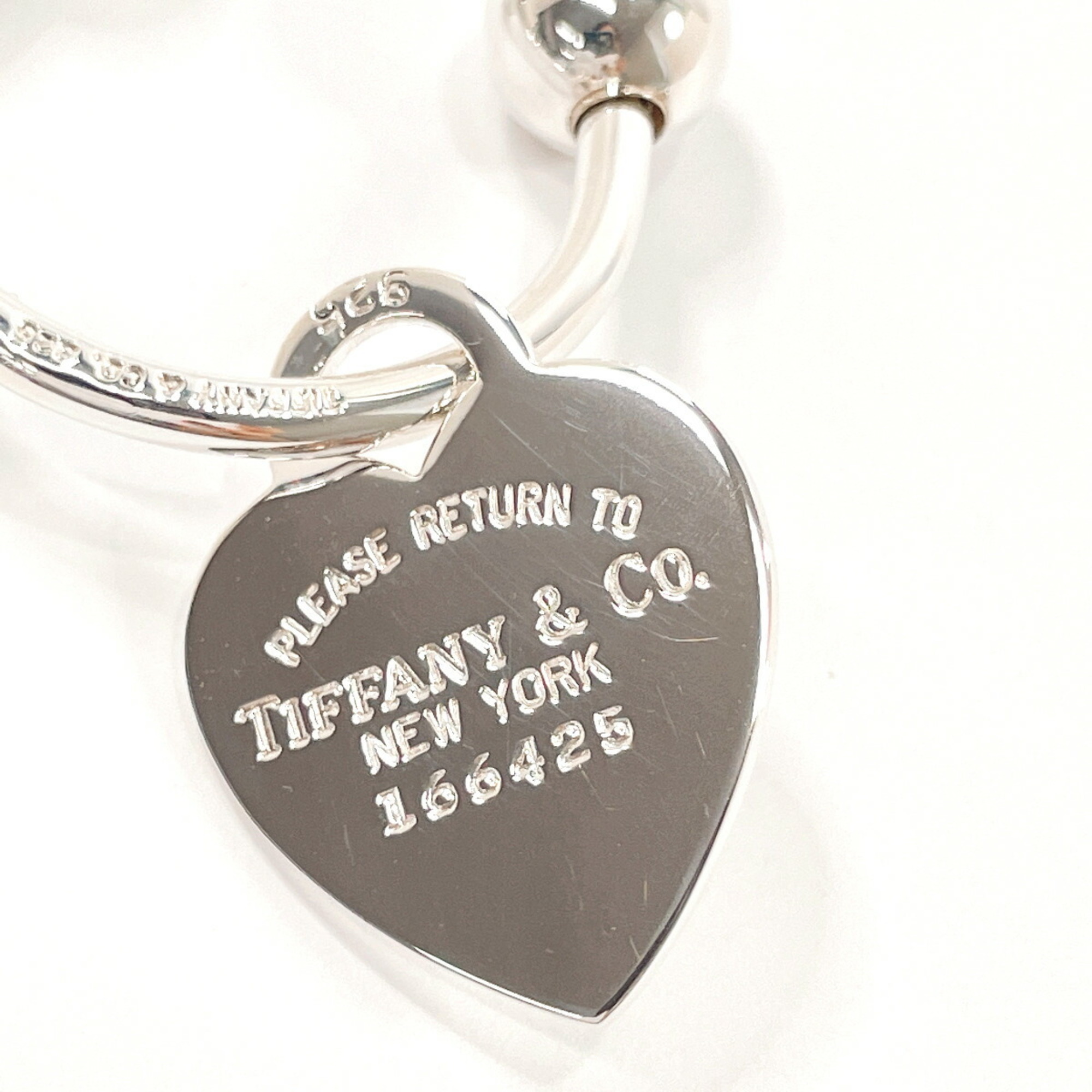 TIFFANY & Co. Tiffany Heart Tag Return to Keychain, 925 Sterling Silver, Women's