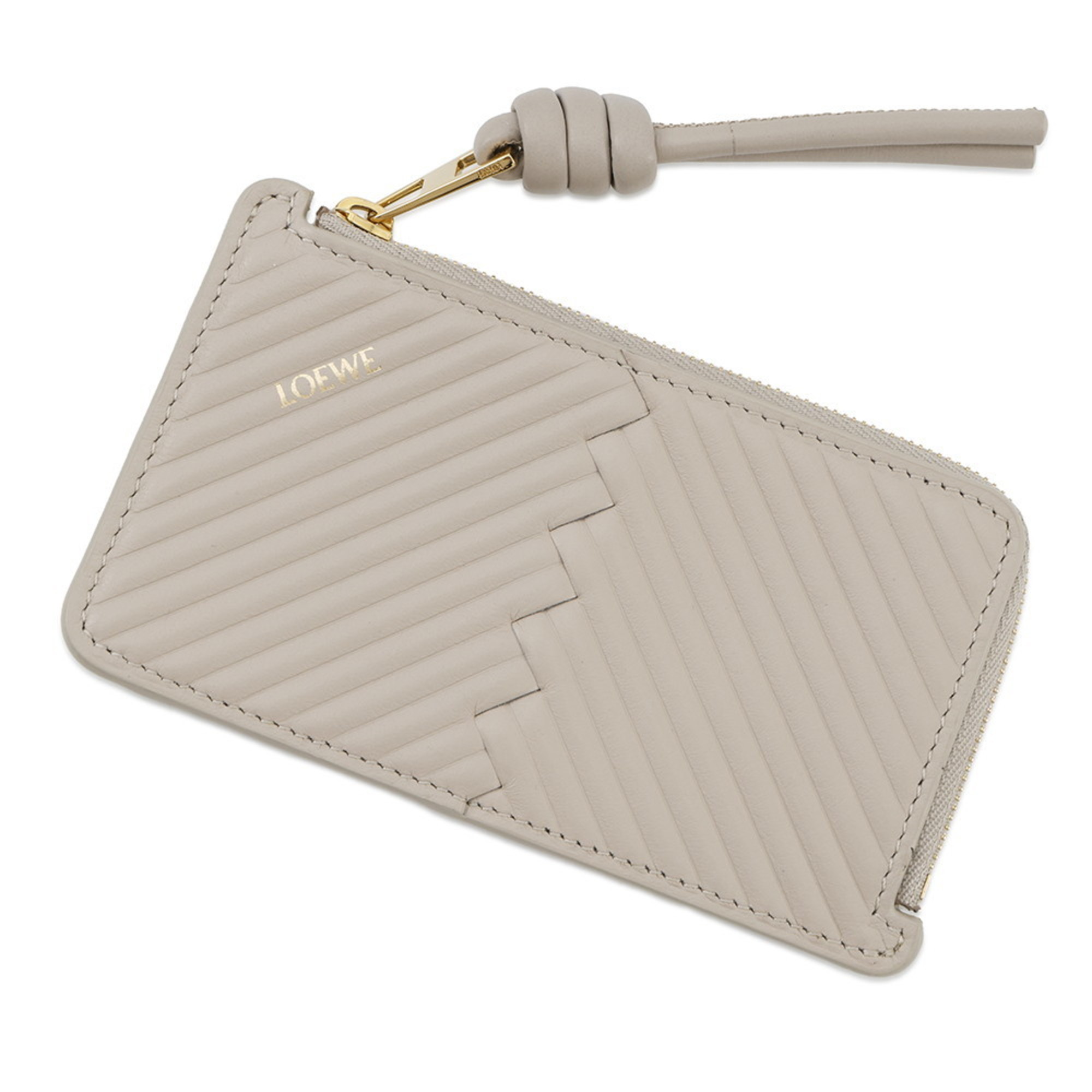 Loewe Knot Wallet/Coin Case in Shiny Napa Calf Leather (11182250)