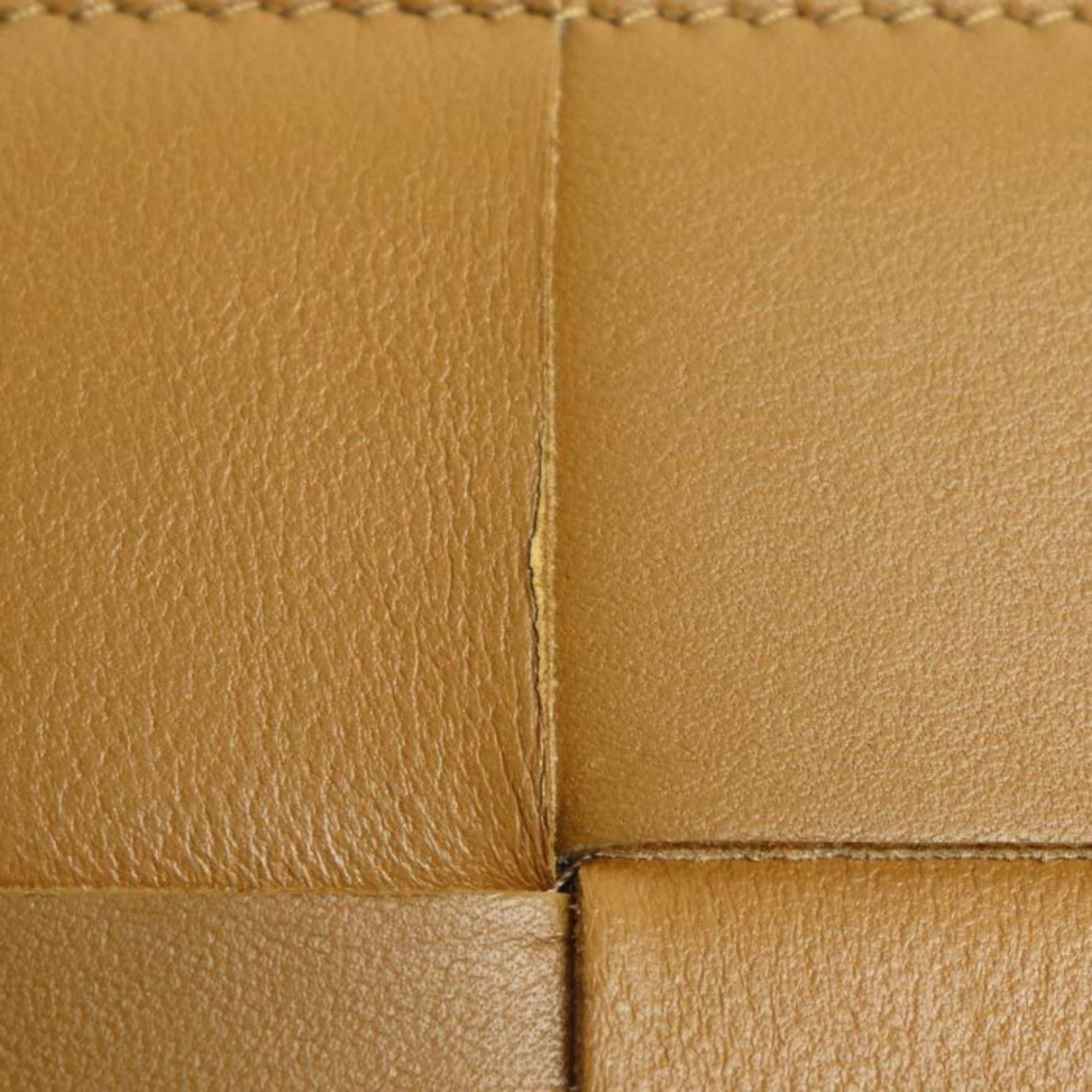 BOTTEGAVENETA Cassette Credit Case Card Brown 651401 Unisex