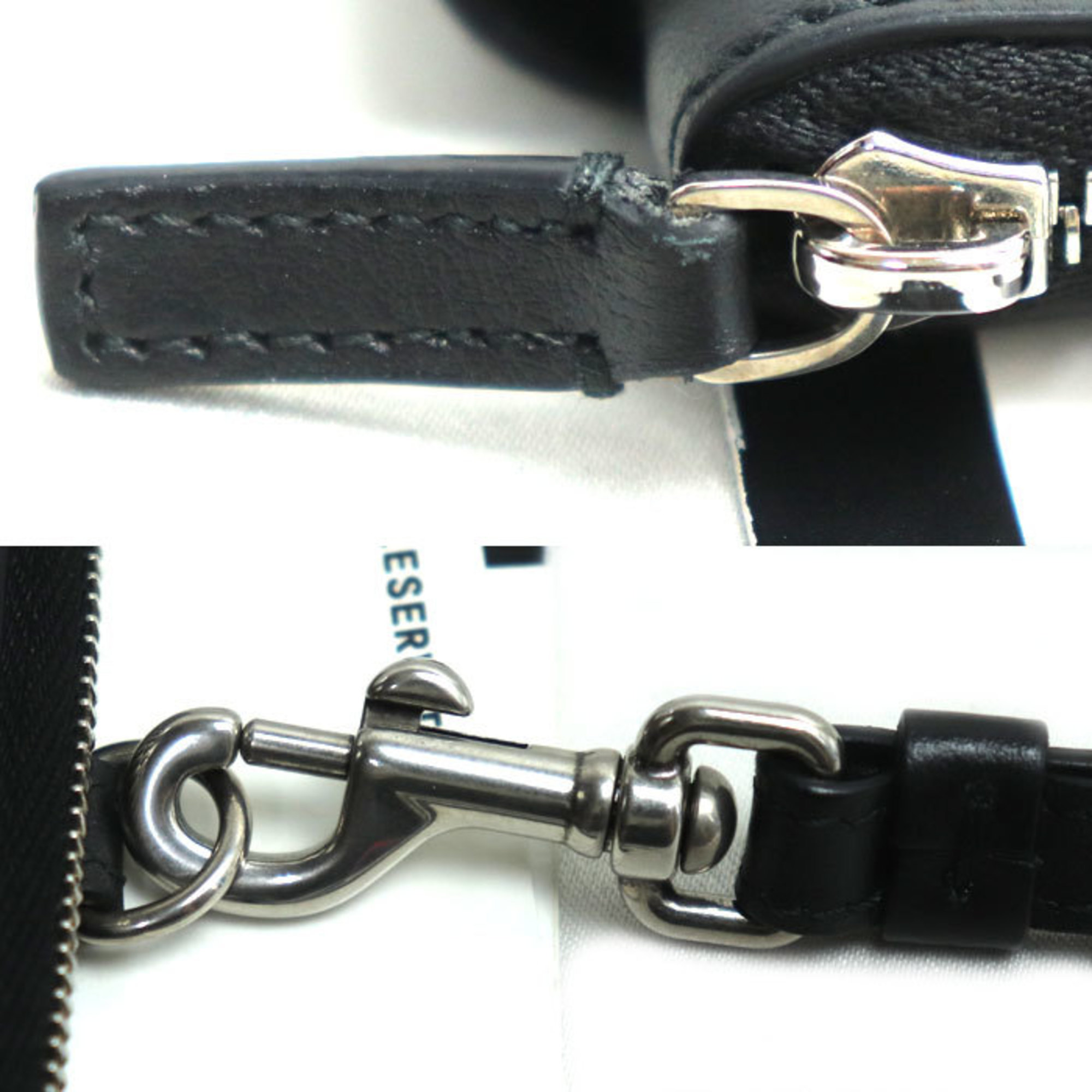 BALENCIAGA Passport Phone Holder, Black, Men's, 787733