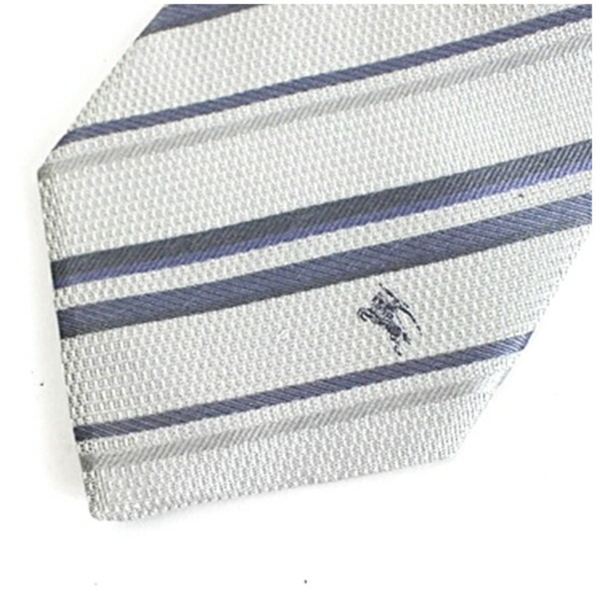 Burberry Black Label Silk Tie Stripe BURBERRY BLACK LABEL Men's