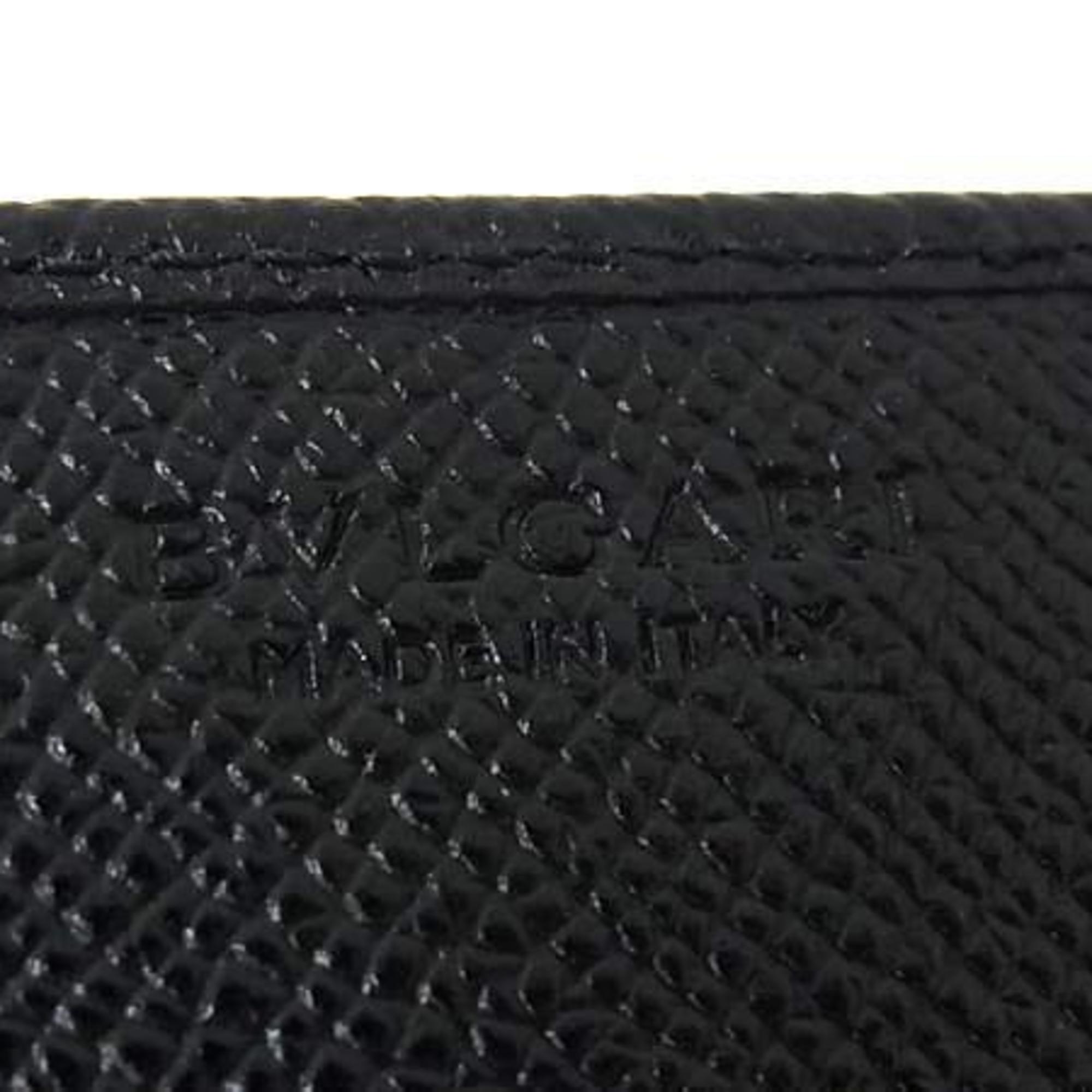 BVLGARI Classico Business Card Holder 20361 in Black Leather for Men and Women