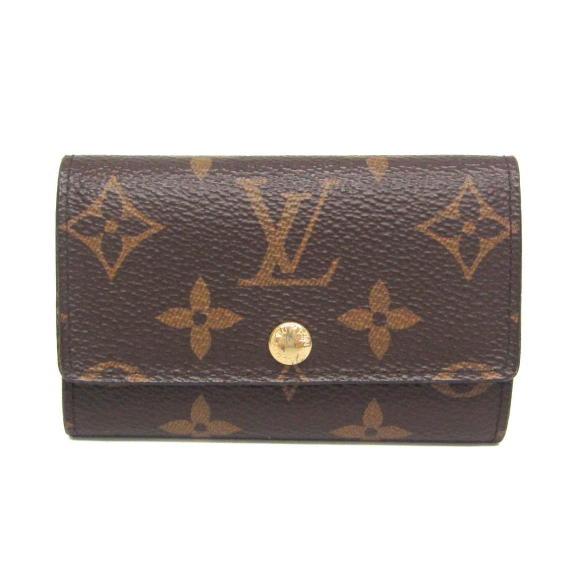 Louis Vuitton Monogram Multicles 6 M62630 Women,Men Monogram Key Case Monogram