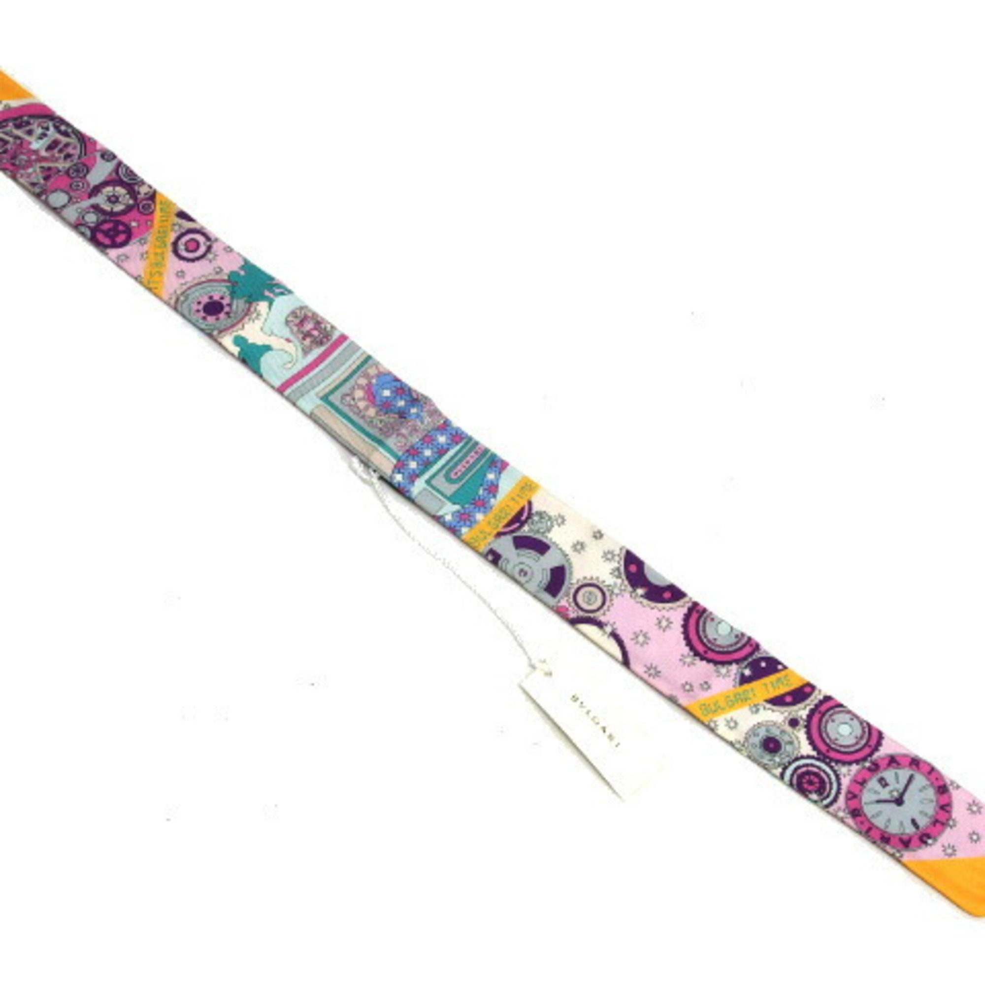 Bvlgari Bulgari Serpenti Silk Ribbon Scarf Muffler