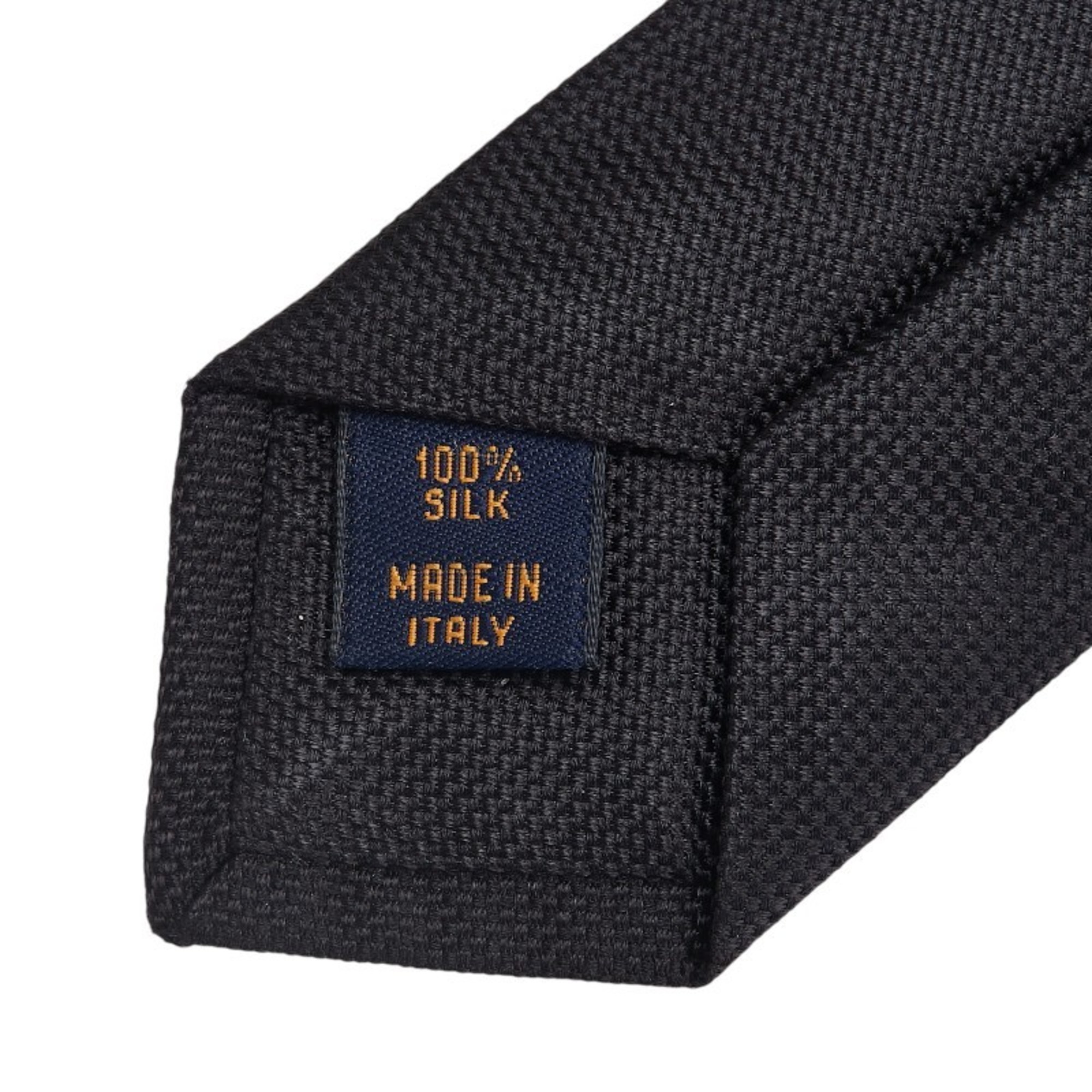 Louis Vuitton Monogram Tie MR0232 Black Silk Women's LOUIS VUITTON